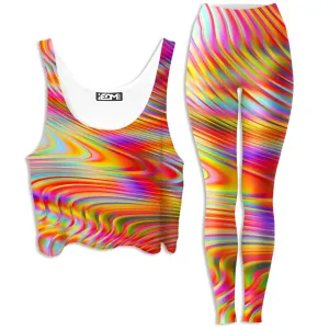 Afternoon Delight Crop Top and Leggings Combo