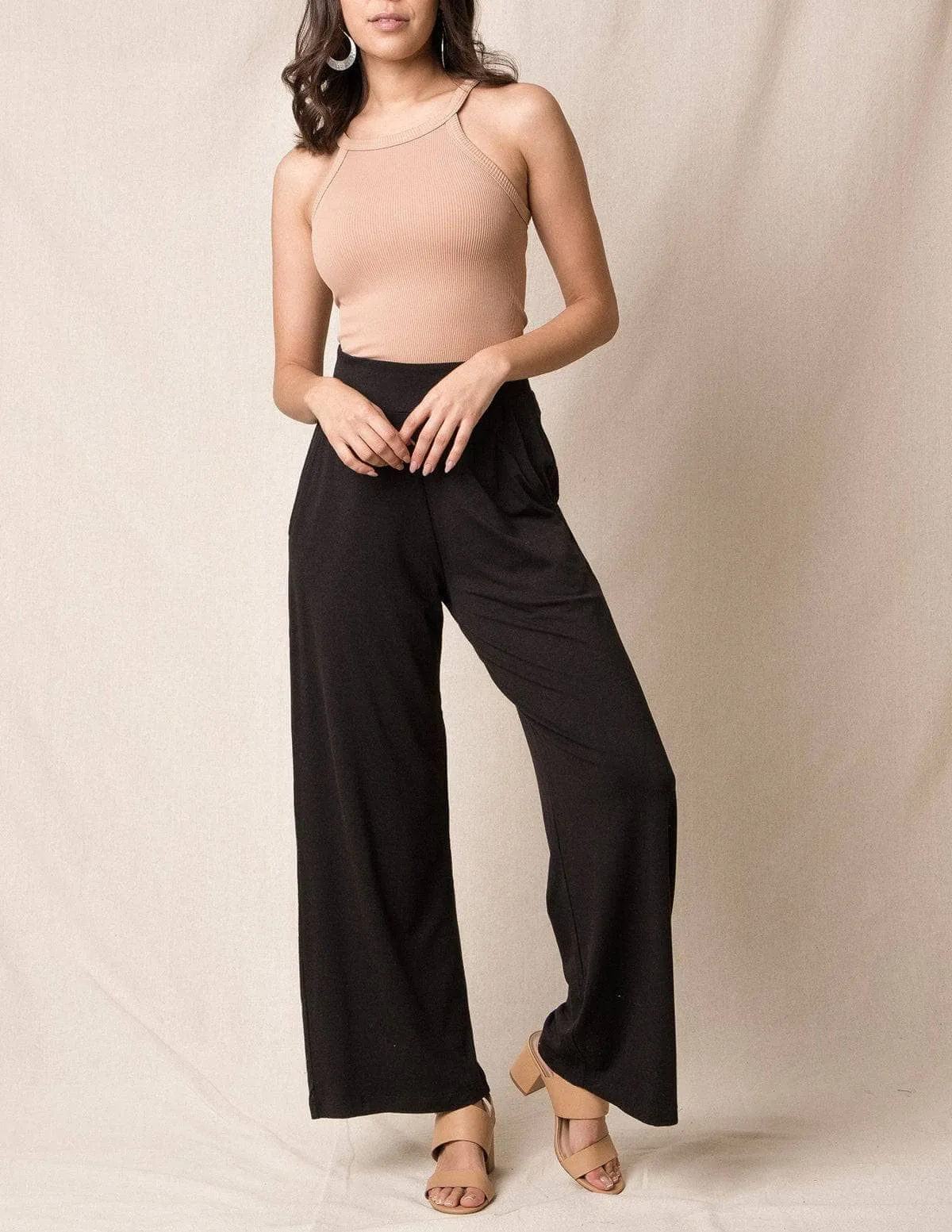 Bamboo / Organic Cotton Flowy Pants - Size L and XL Only