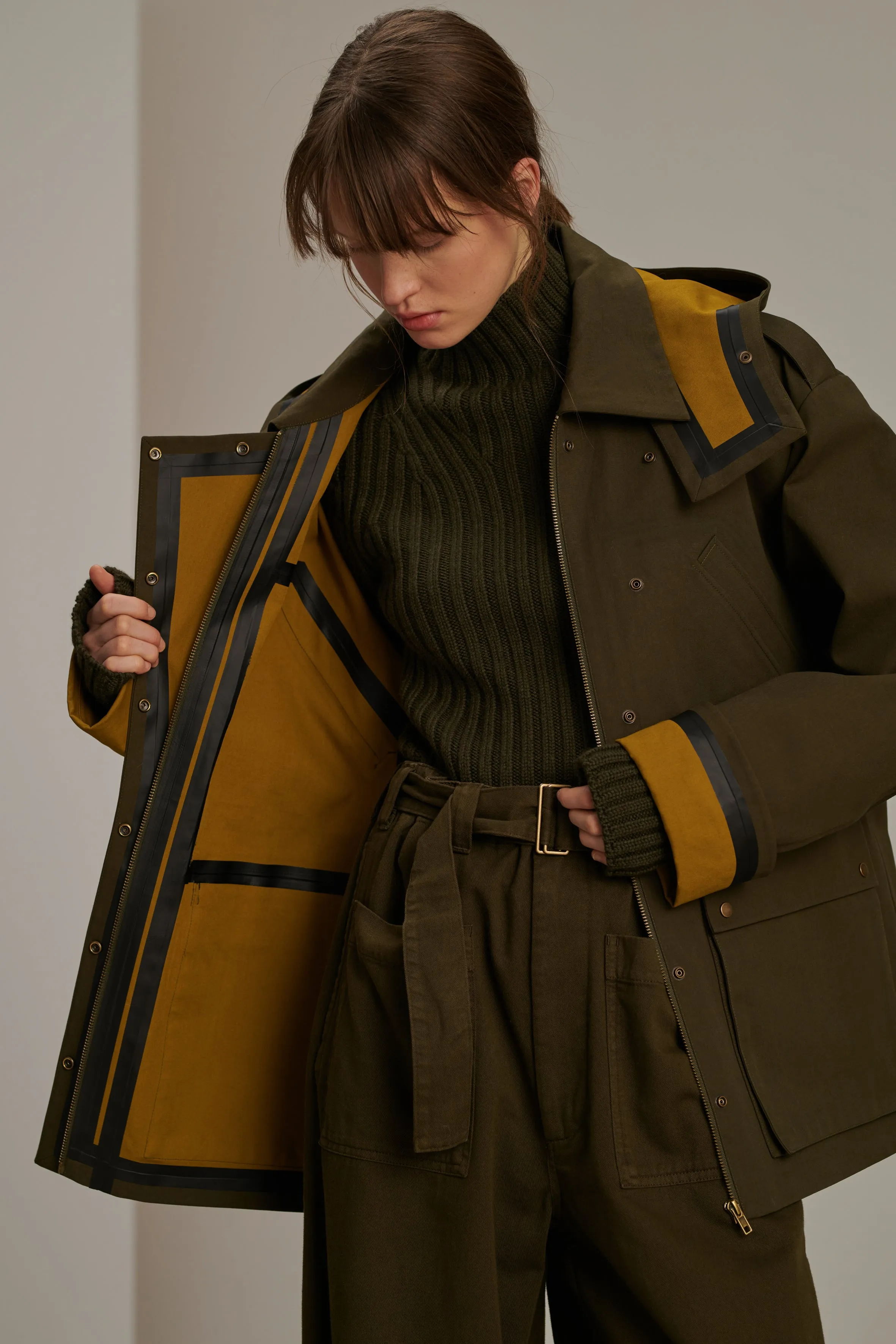 BERNE KHAKI COAT