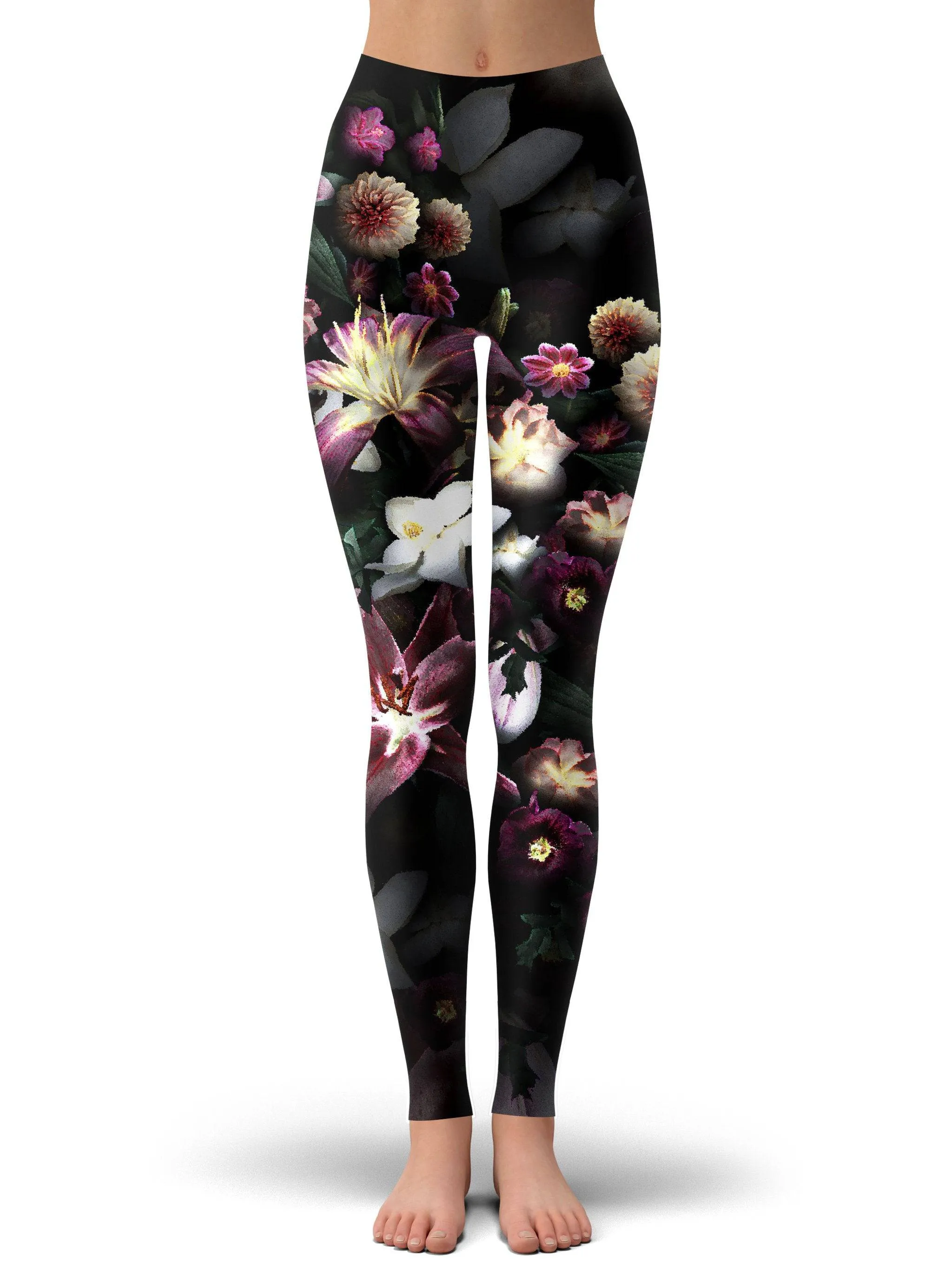 Blooming Teal Women's Tank and Leggings Combo