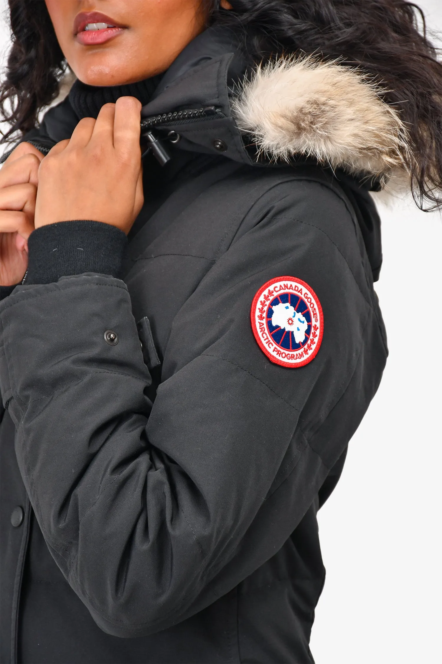 Canada Goose Black Shelburne Parka Heritage Coat Size XS (As Is)