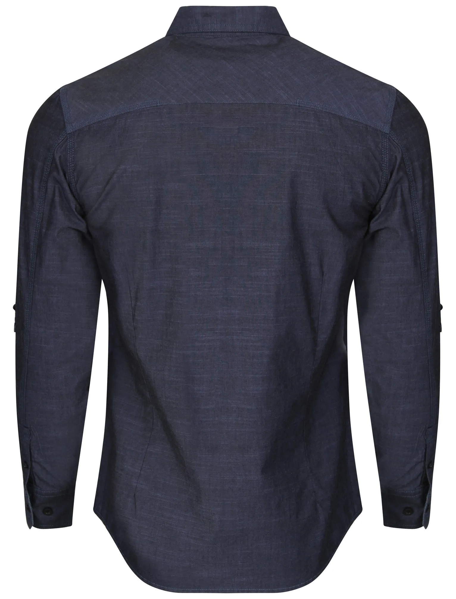 Chambray Shirt in Indigo Slub - Dissident