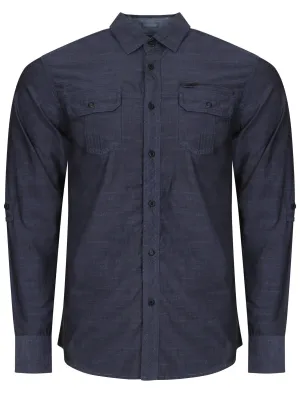 Chambray Shirt in Indigo Slub - Dissident