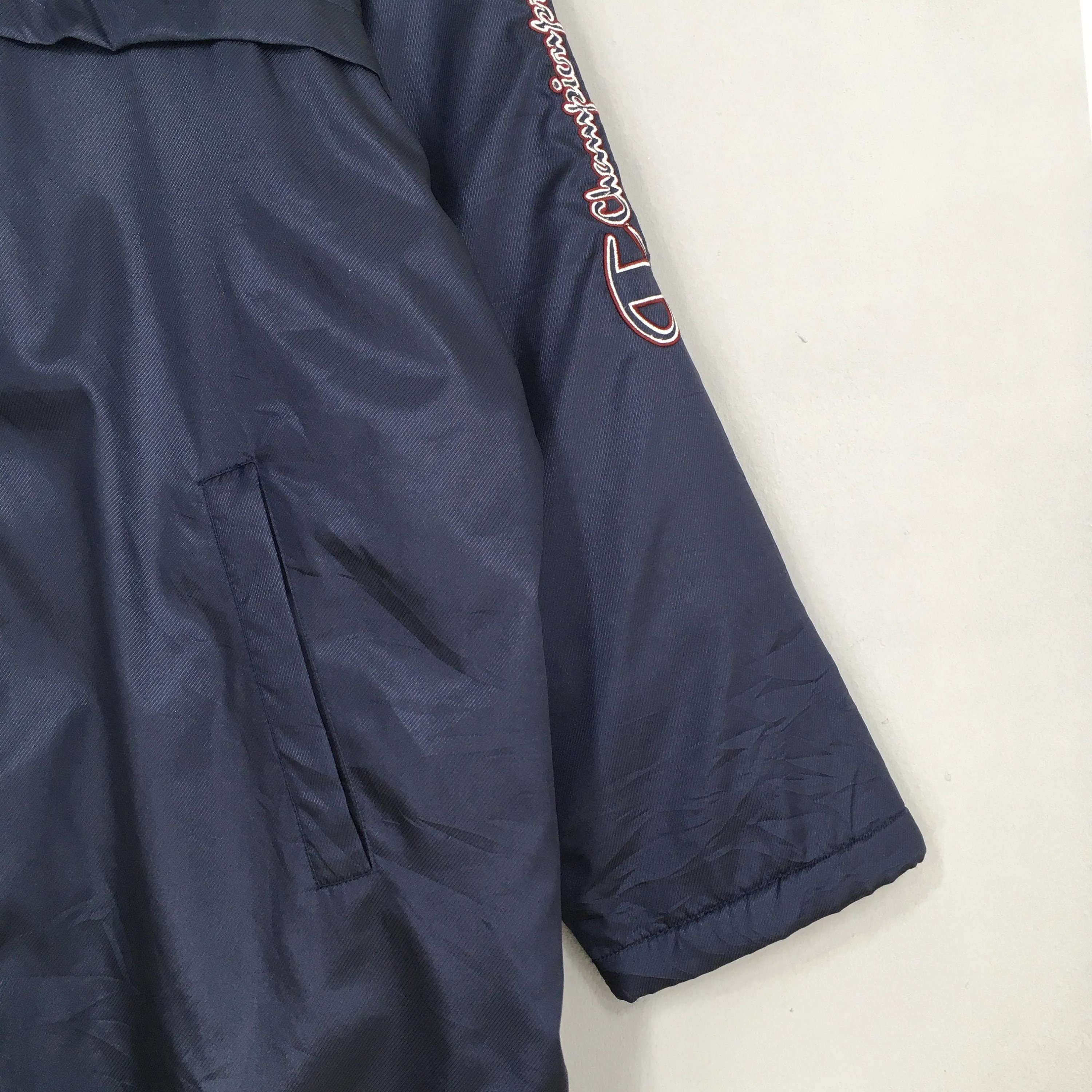 Champion Sherpa Parka Hoodie Jacket Large