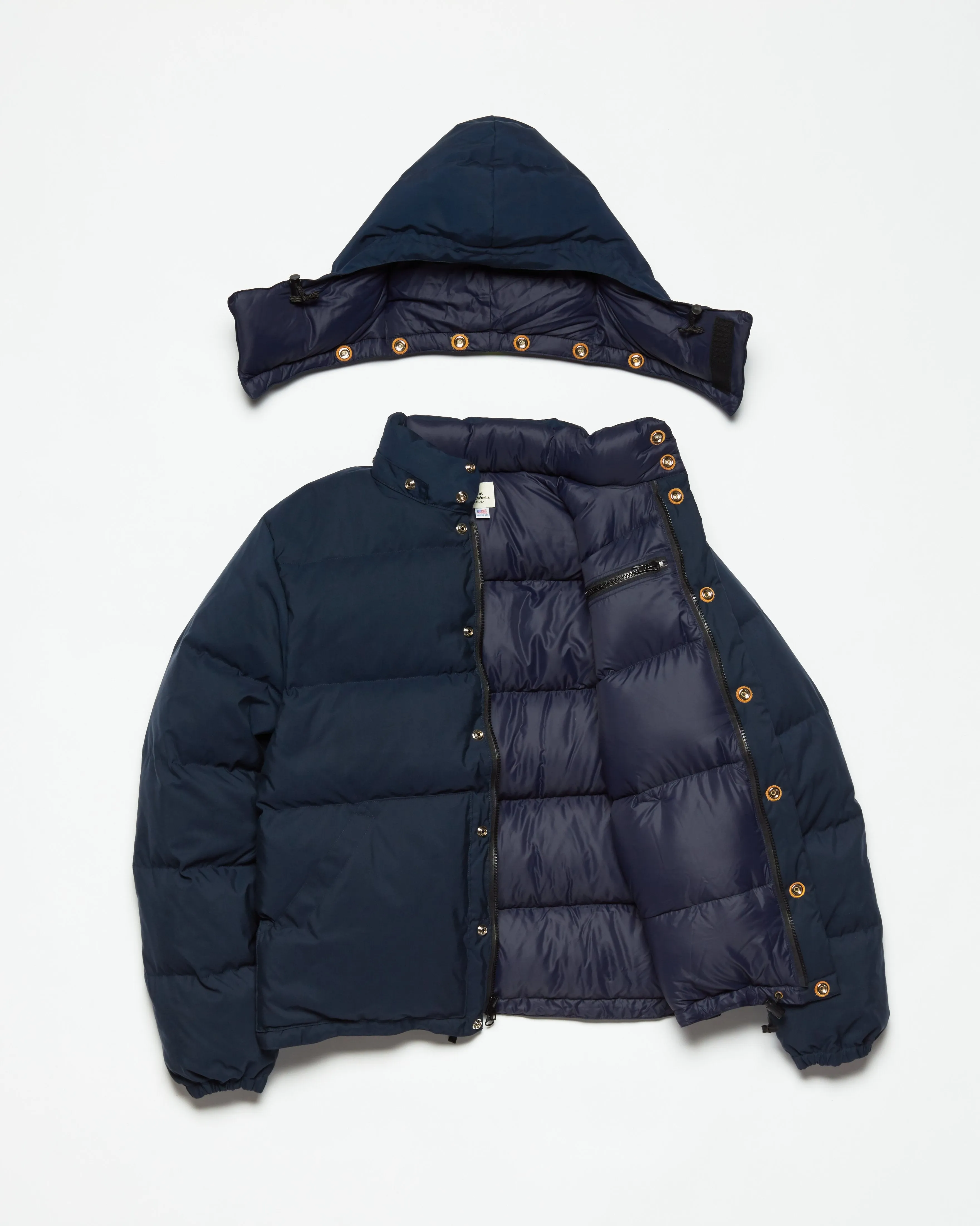 Classico Down Parka - Navy