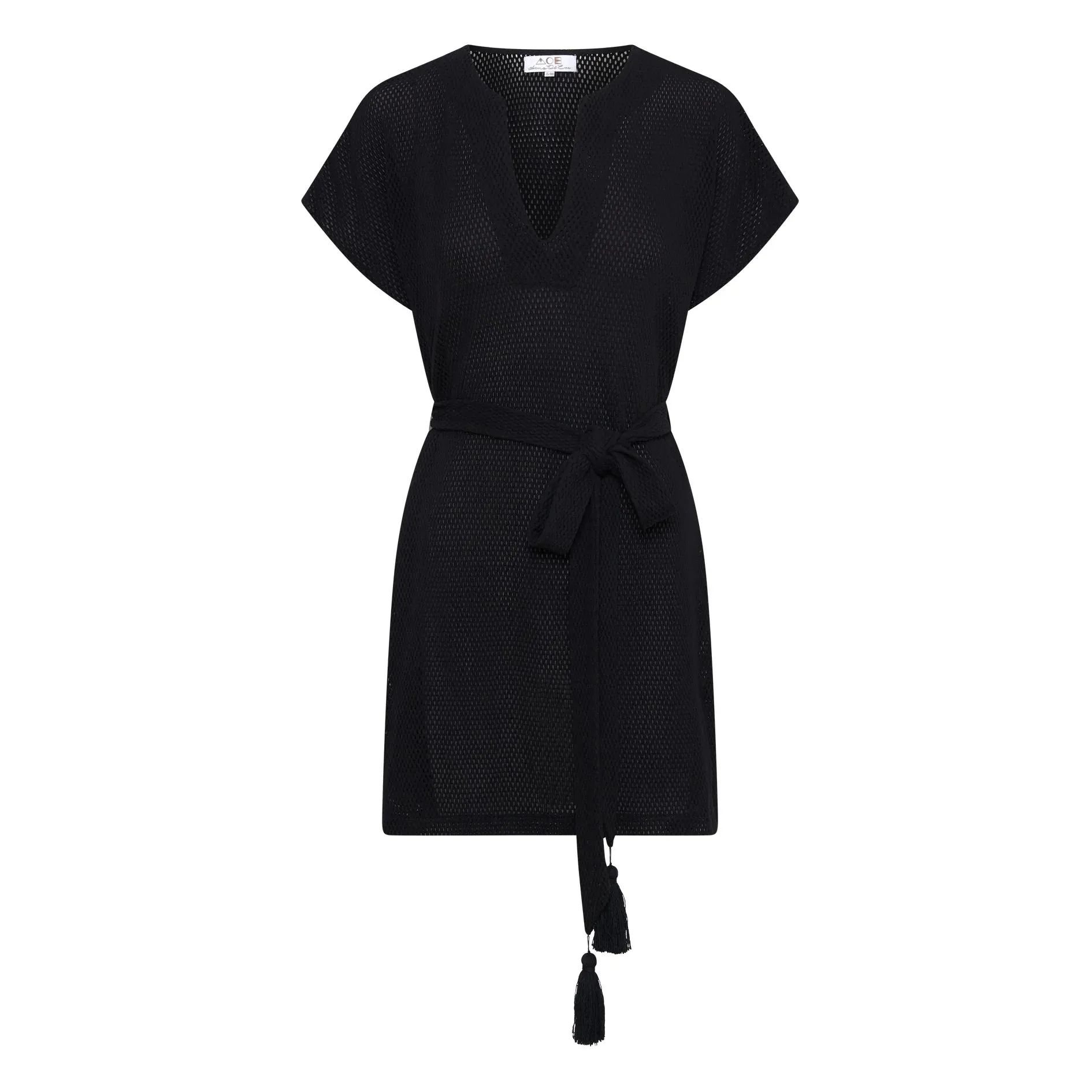 Como Netted Cotton Dress | Liquorice