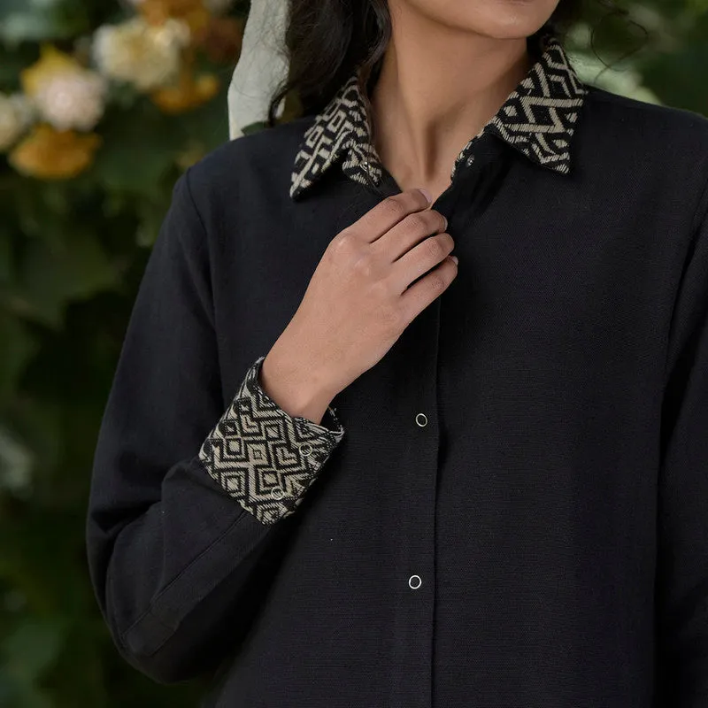 Cotton Dress For Women | Relax Fit | Black