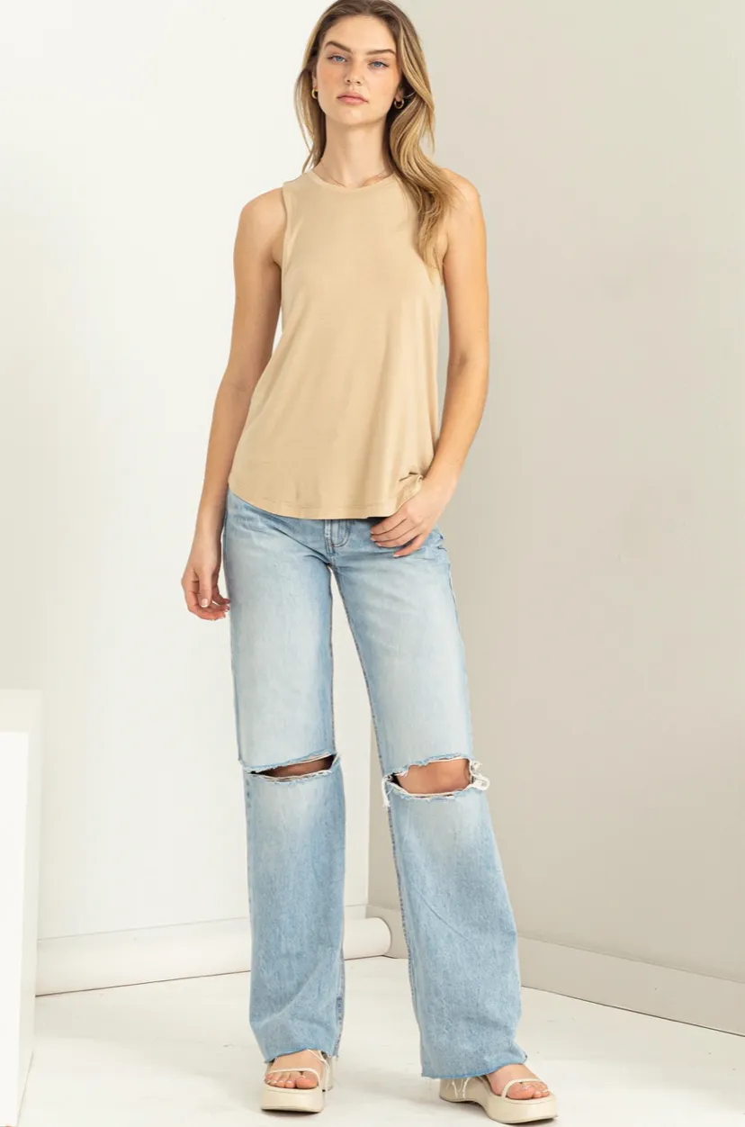 DAYS IN ROME SLEEVELESS TANK TOP