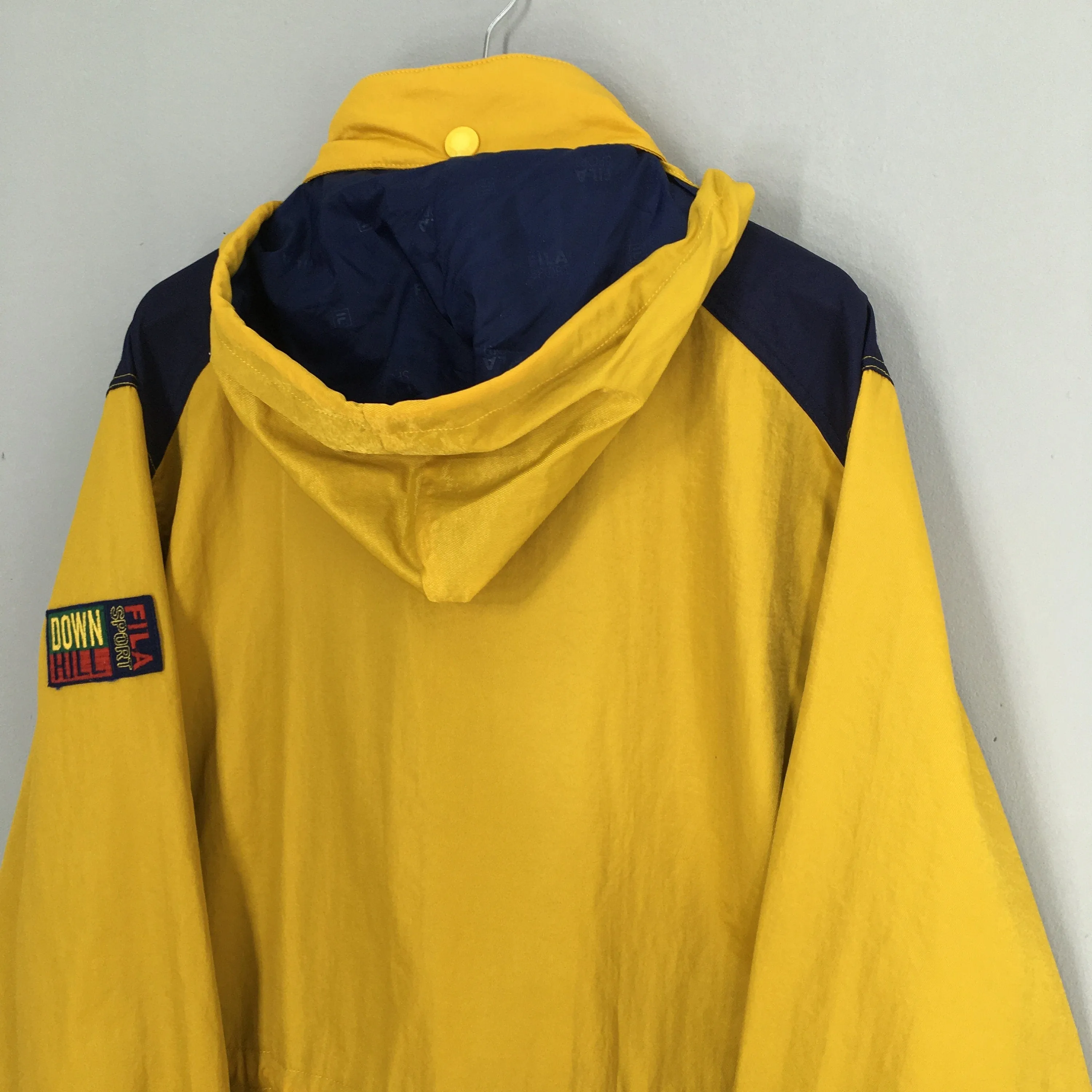 Fila Sport Bomber Parka Hoodie Jacket XLarge