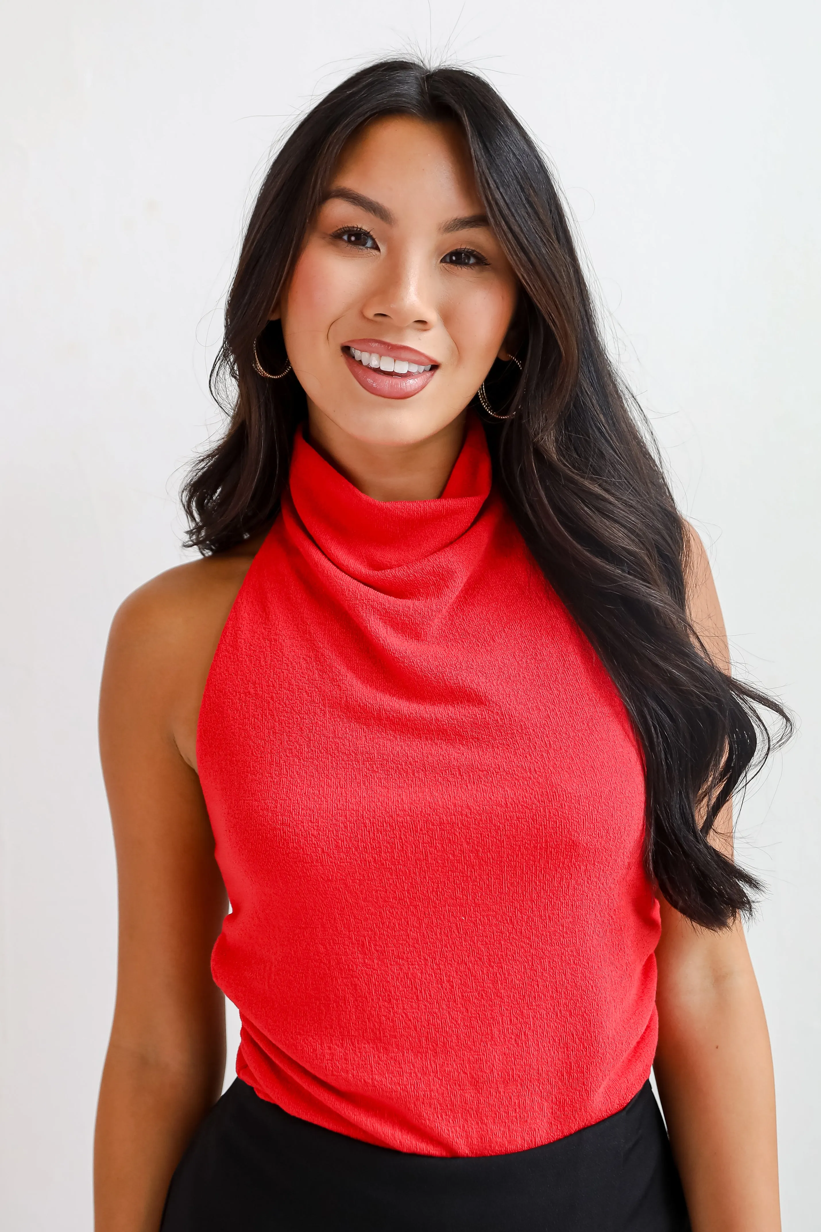 FINAL SALE - Composed Moment Terry Cloth Halter Top