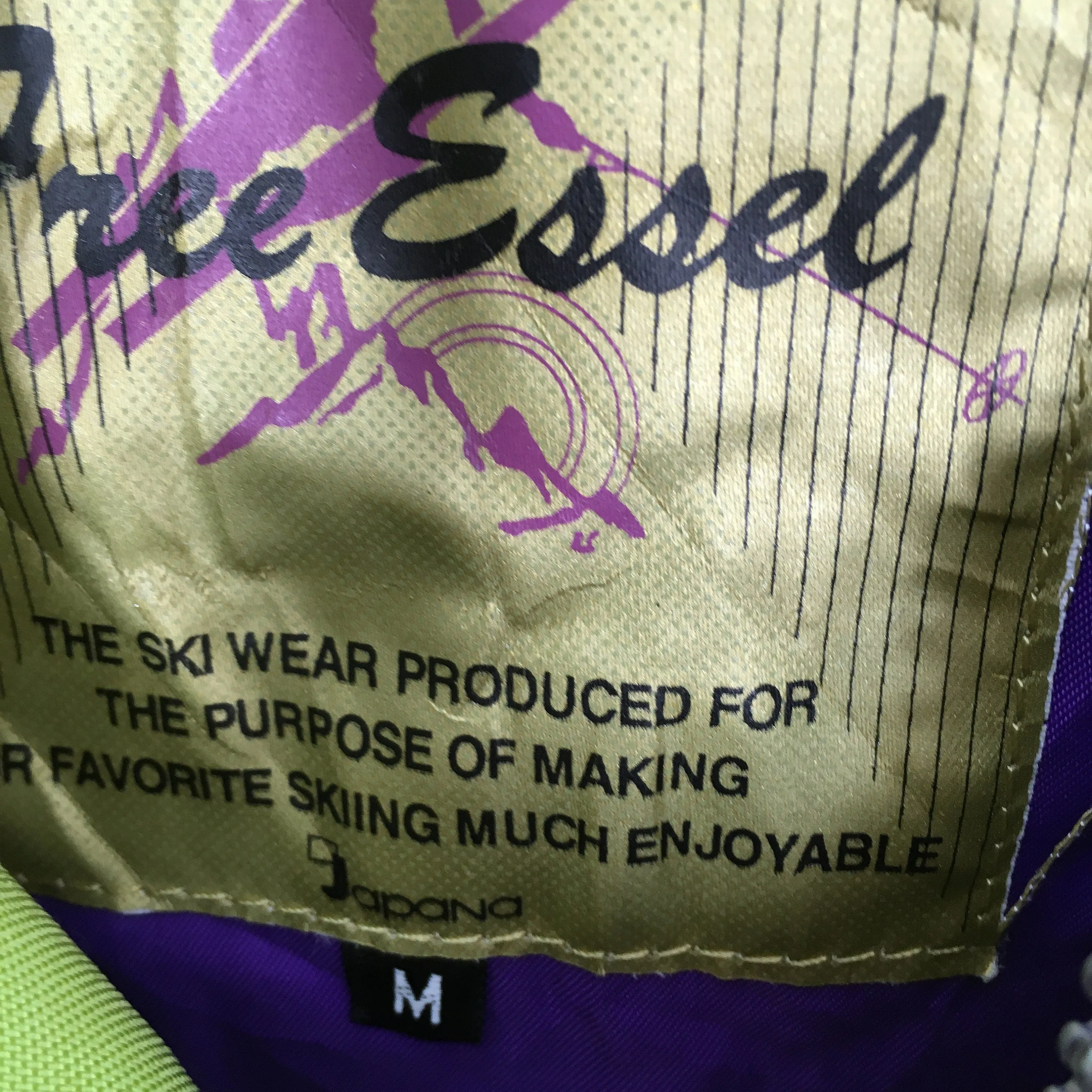 Free Essel Intentness Hoodie Ski Wear Jacket Medium