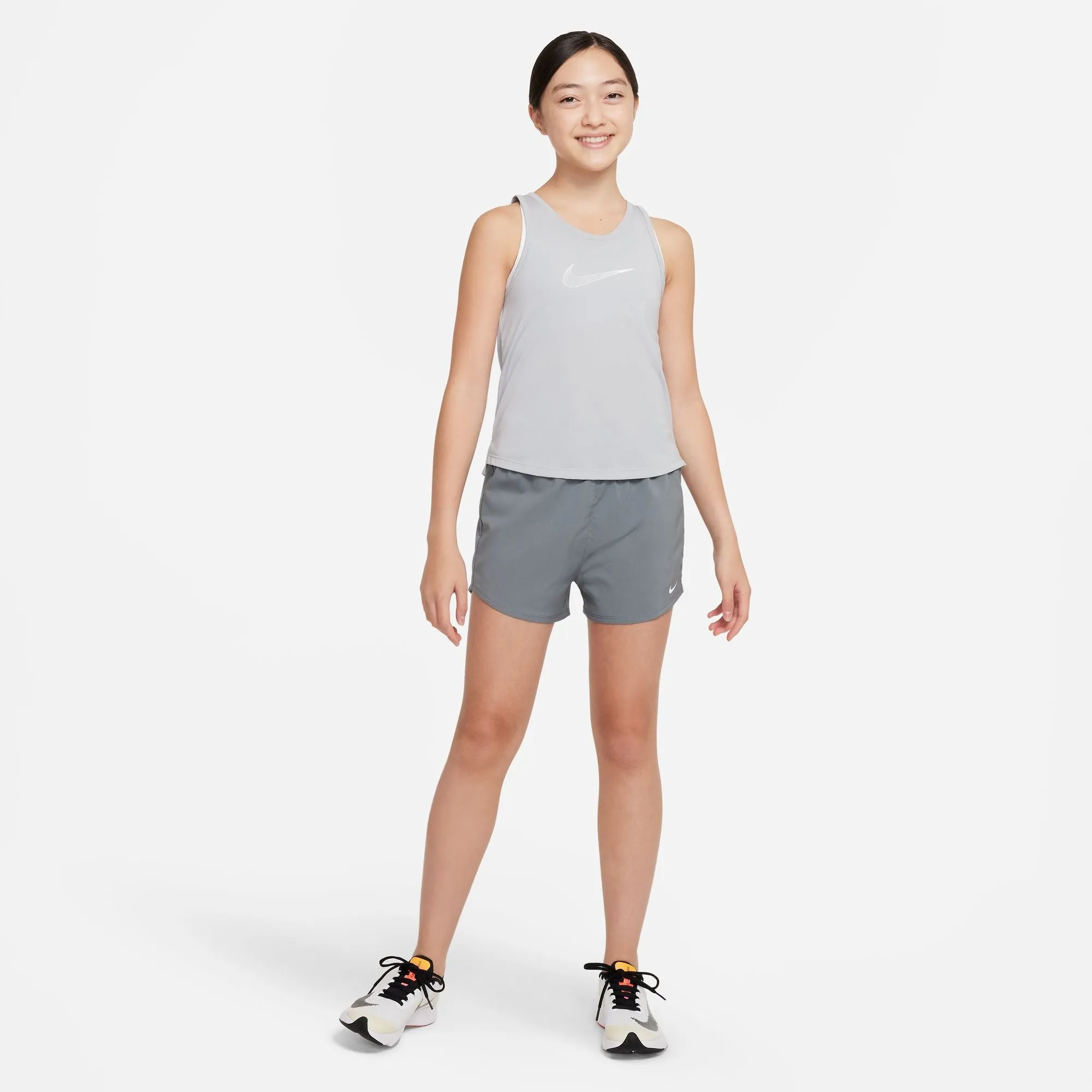 Girls' Nike Yourth Dri-FIT One Woven High-Waisted Short