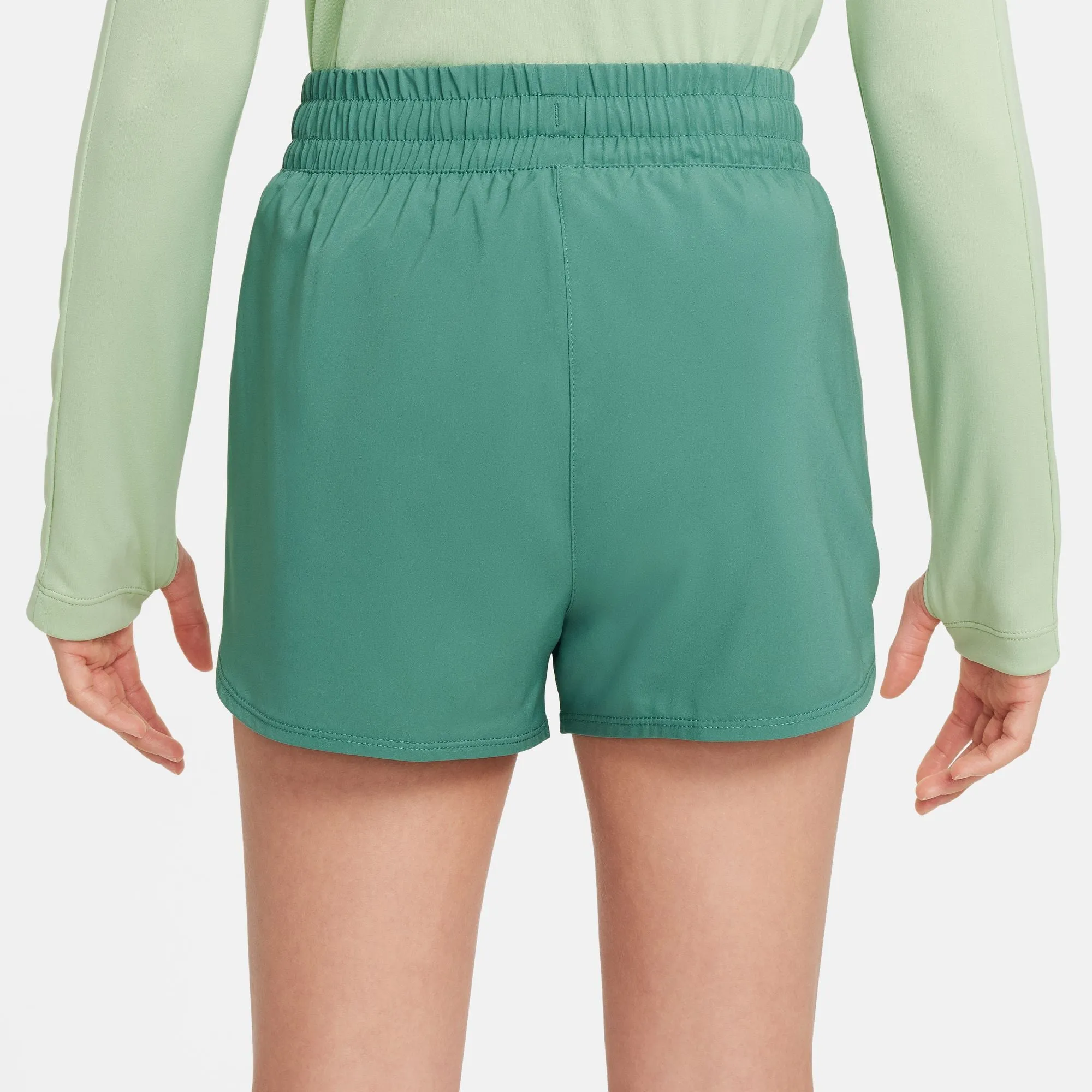 Girls' Nike Yourth Dri-FIT One Woven High-Waisted Short