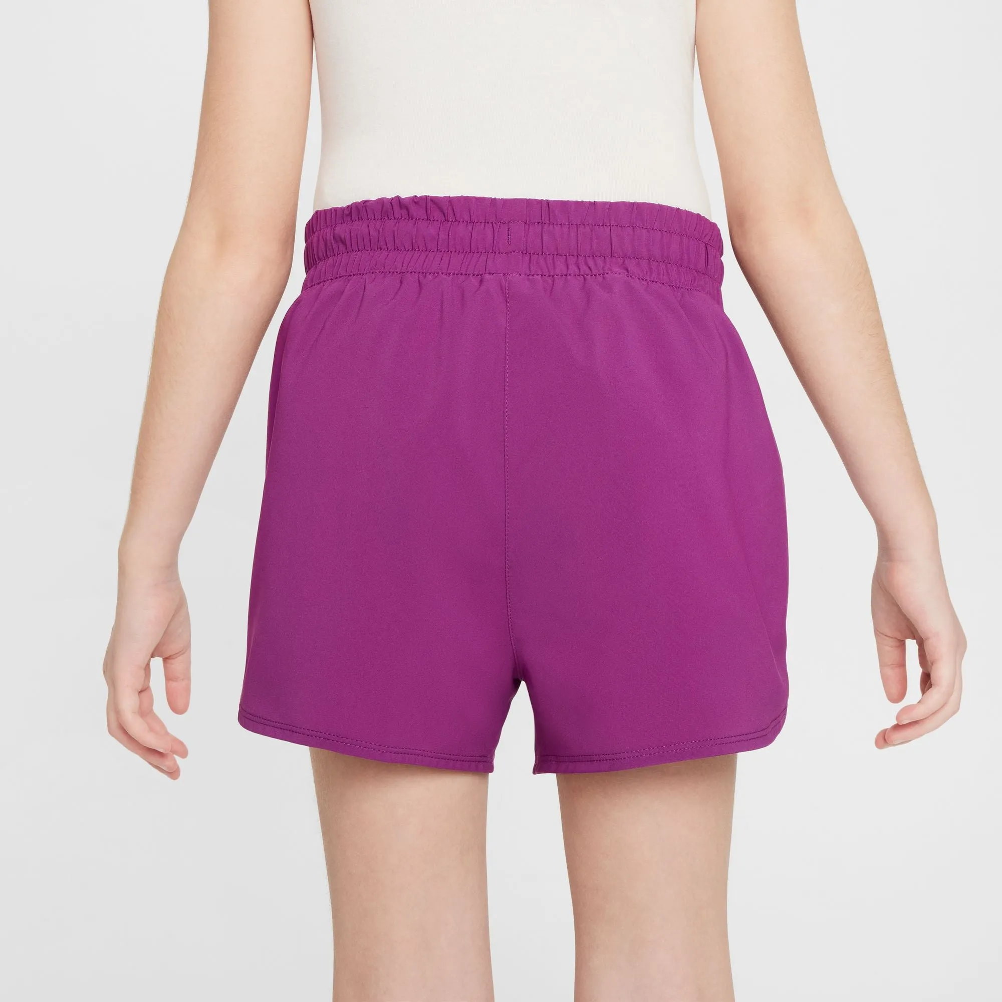 Girls' Nike Yourth Dri-FIT One Woven High-Waisted Short