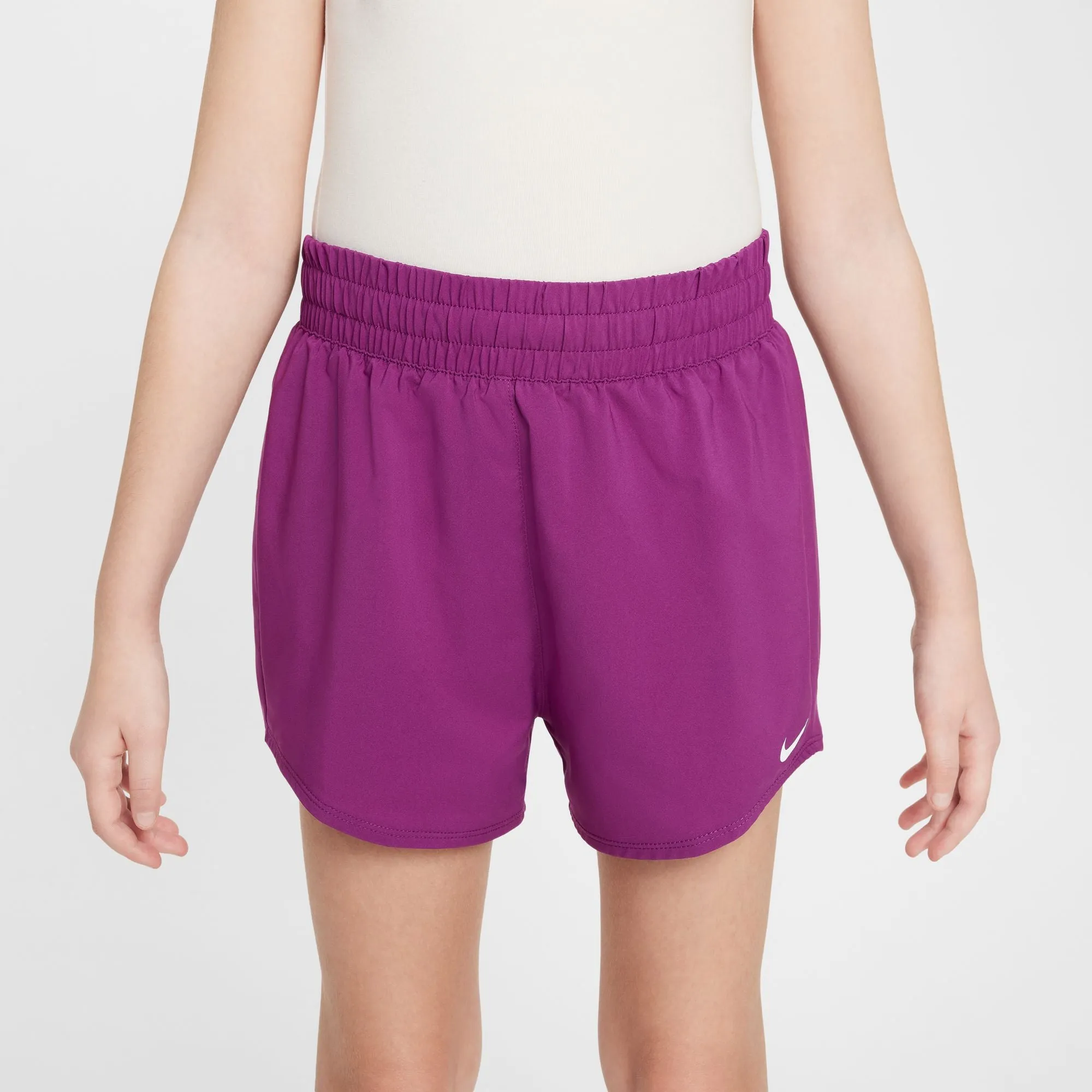 Girls' Nike Yourth Dri-FIT One Woven High-Waisted Short
