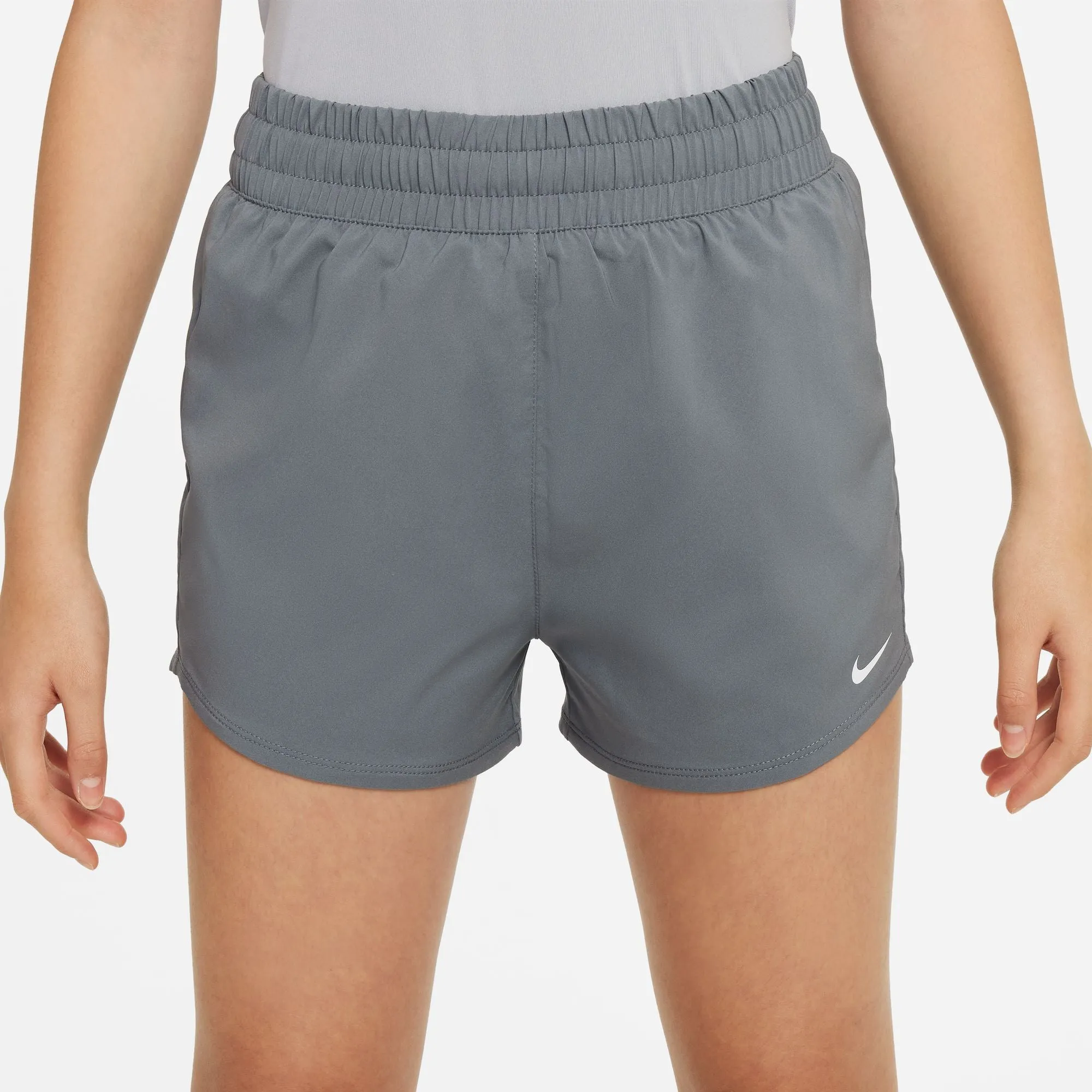 Girls' Nike Yourth Dri-FIT One Woven High-Waisted Short