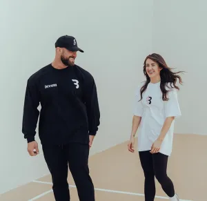 GYM BUDDY THAVAGE CREW NECK UNISEX FITNESS SWEATSHIRTS