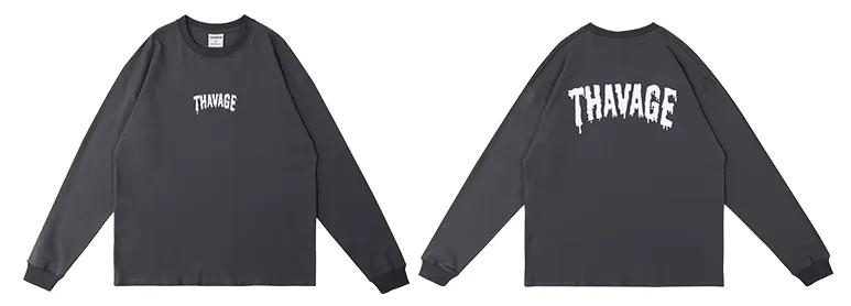 GYM BUDDY THAVAGE CREW NECK UNISEX FITNESS SWEATSHIRTS