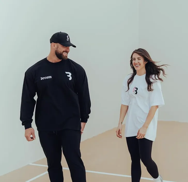 GYM BUDDY THAVAGE CREW NECK UNISEX FITNESS SWEATSHIRTS
