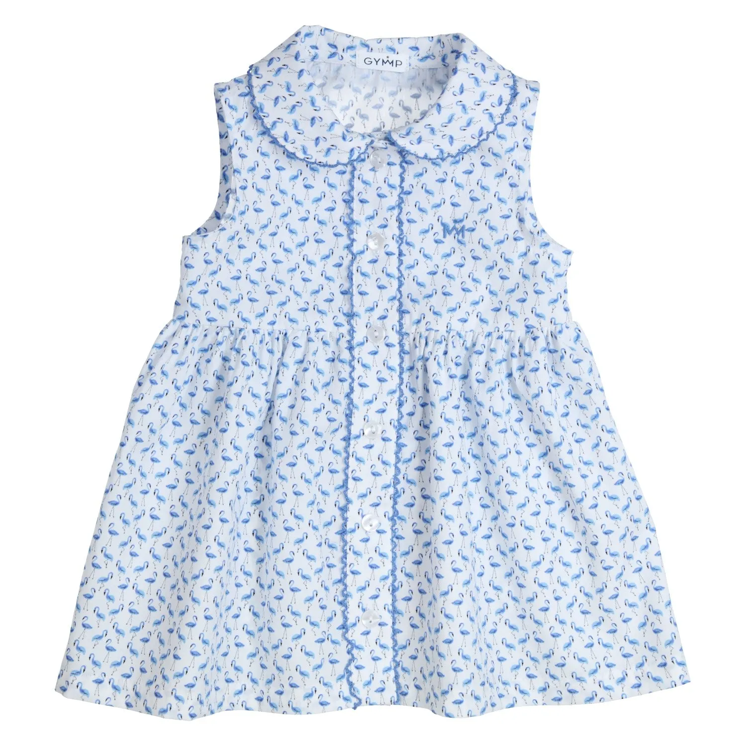 GYMP - Blue flamingo sundress