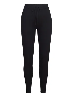 High-Waisted Drawstring Sweater Legging