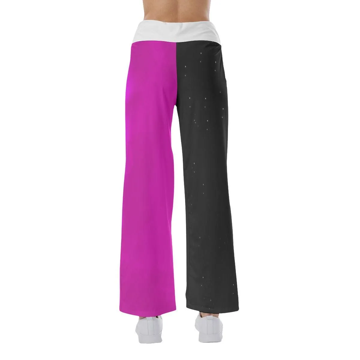 Hot Skull Face Nightmare High-waisted Straight-leg Trousers