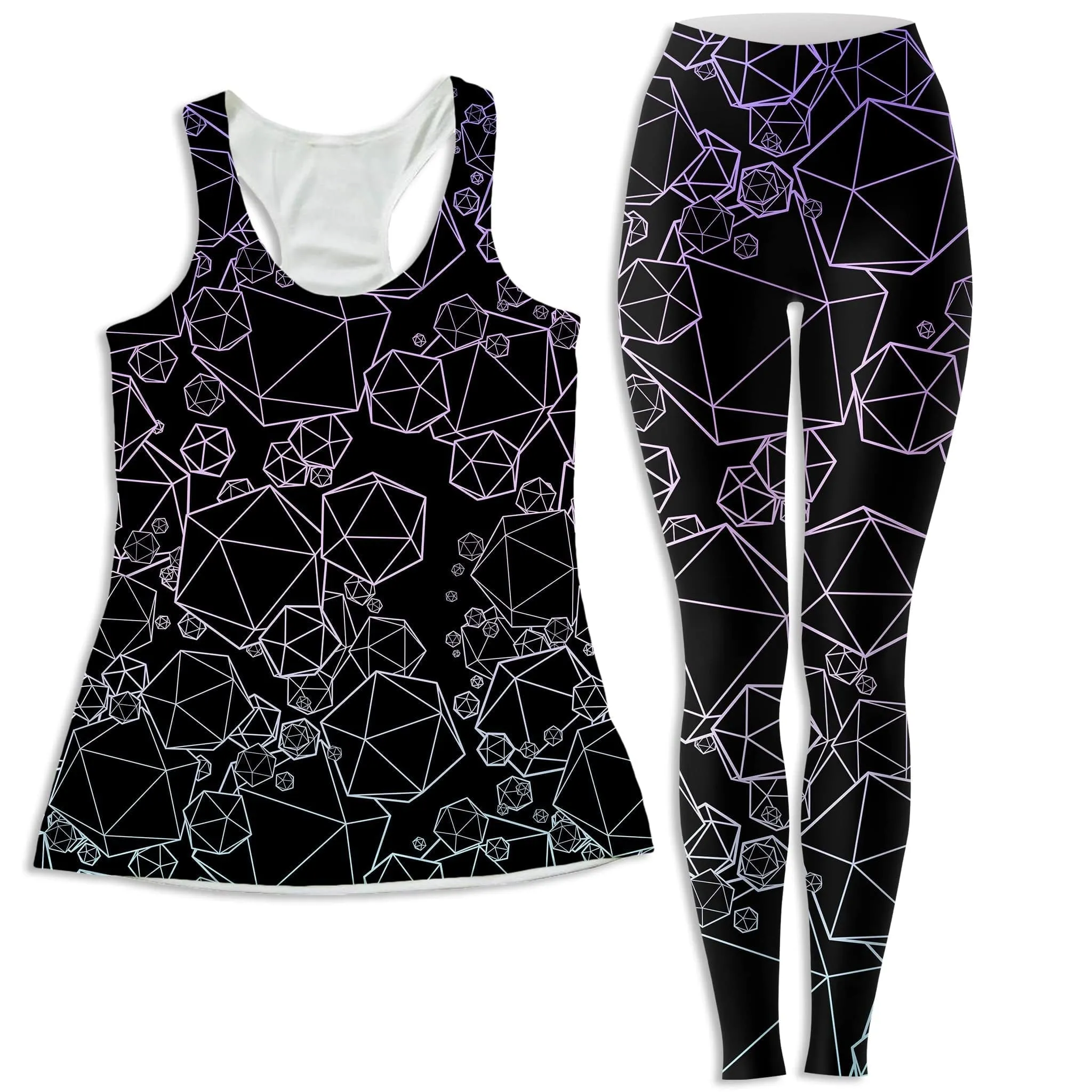 Icosahedron Madness Cold Women's Tank and Leggings Combo