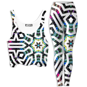 Iridized II Crop Top and Leggings Combo