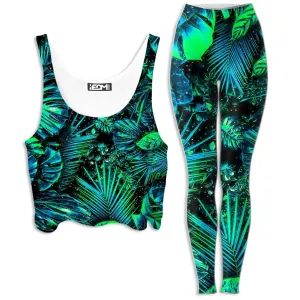 Junglist Tundra Crop Top and Leggings Combo