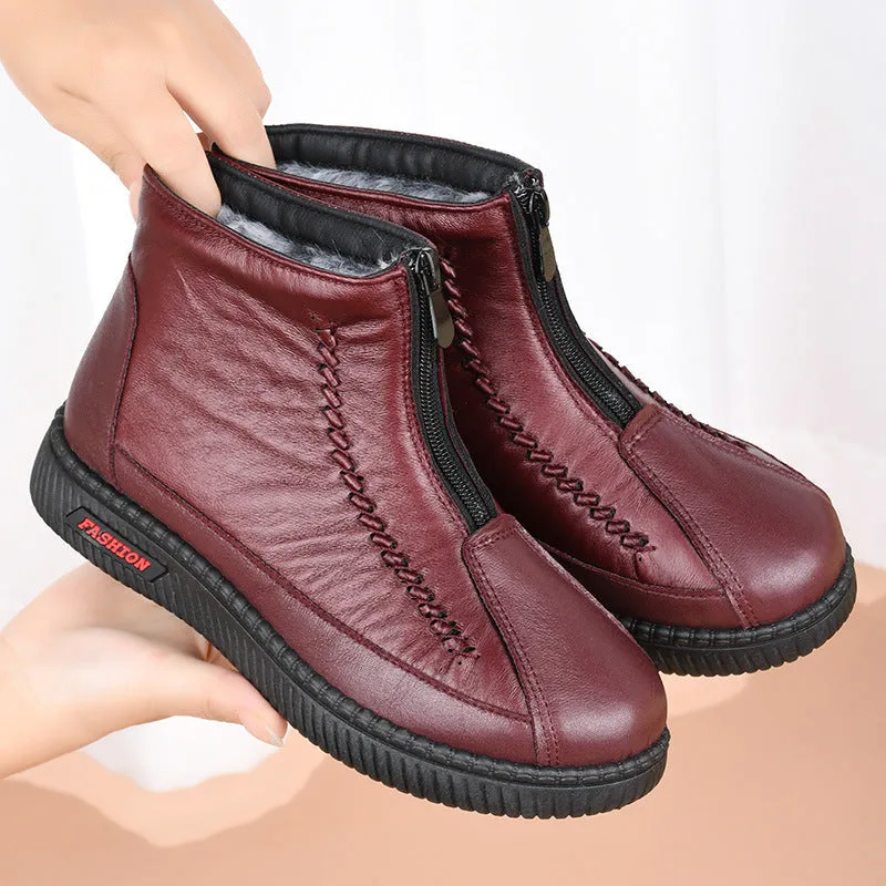 🔥Last Day 60% OFF - Winter thickened warm & comfortable mom shoes