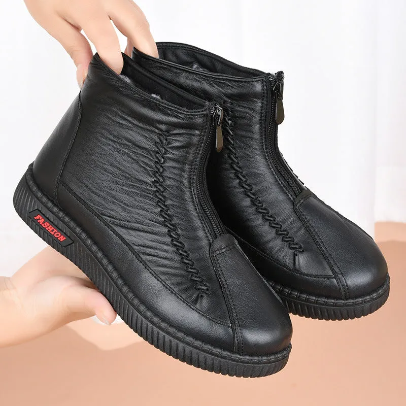 🔥Last Day 60% OFF - Winter thickened warm & comfortable mom shoes