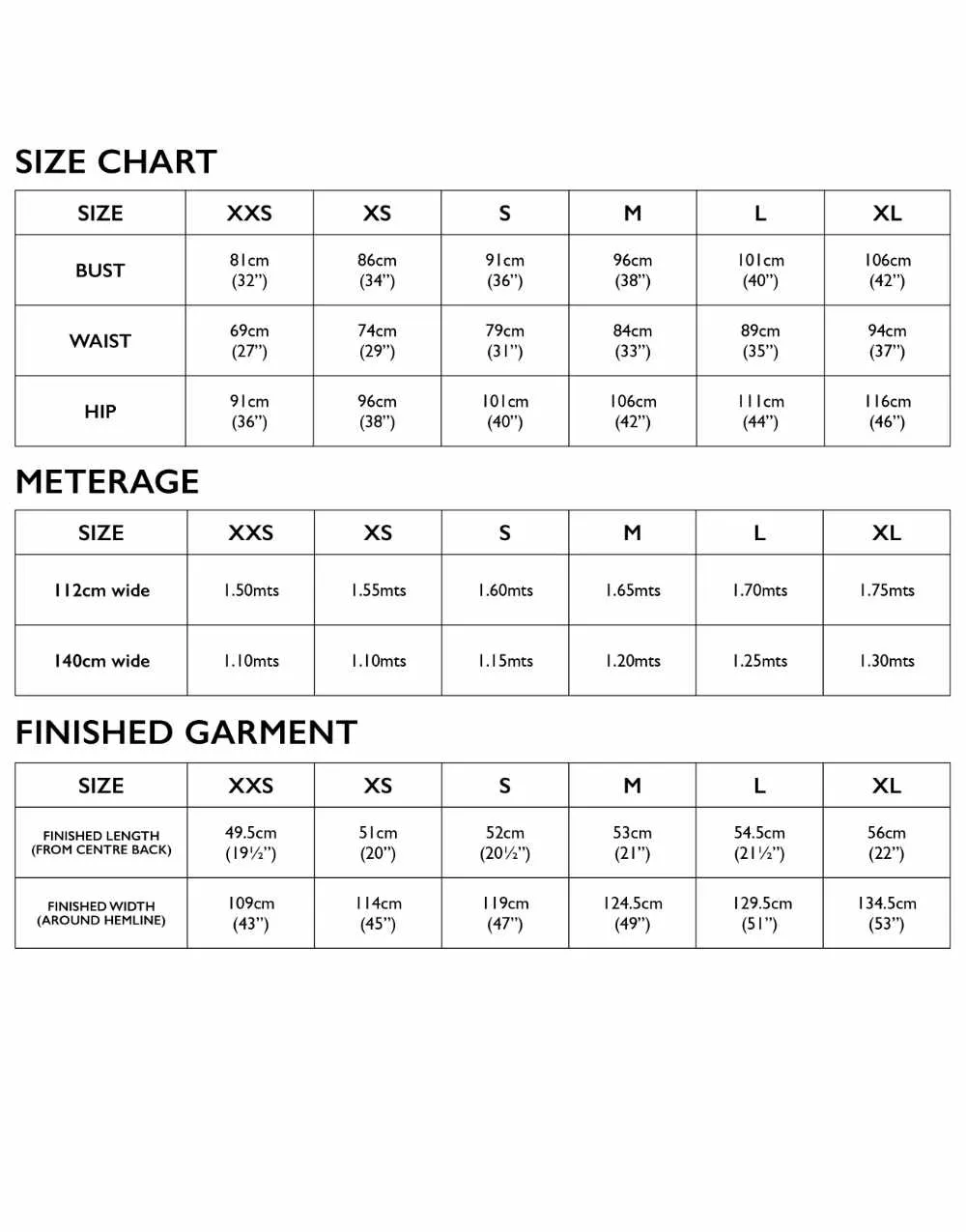 Leni Top Sewing Pattern, Tessuti