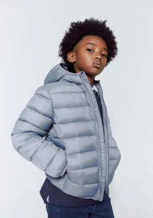 Light Puffer Jacket - Blue