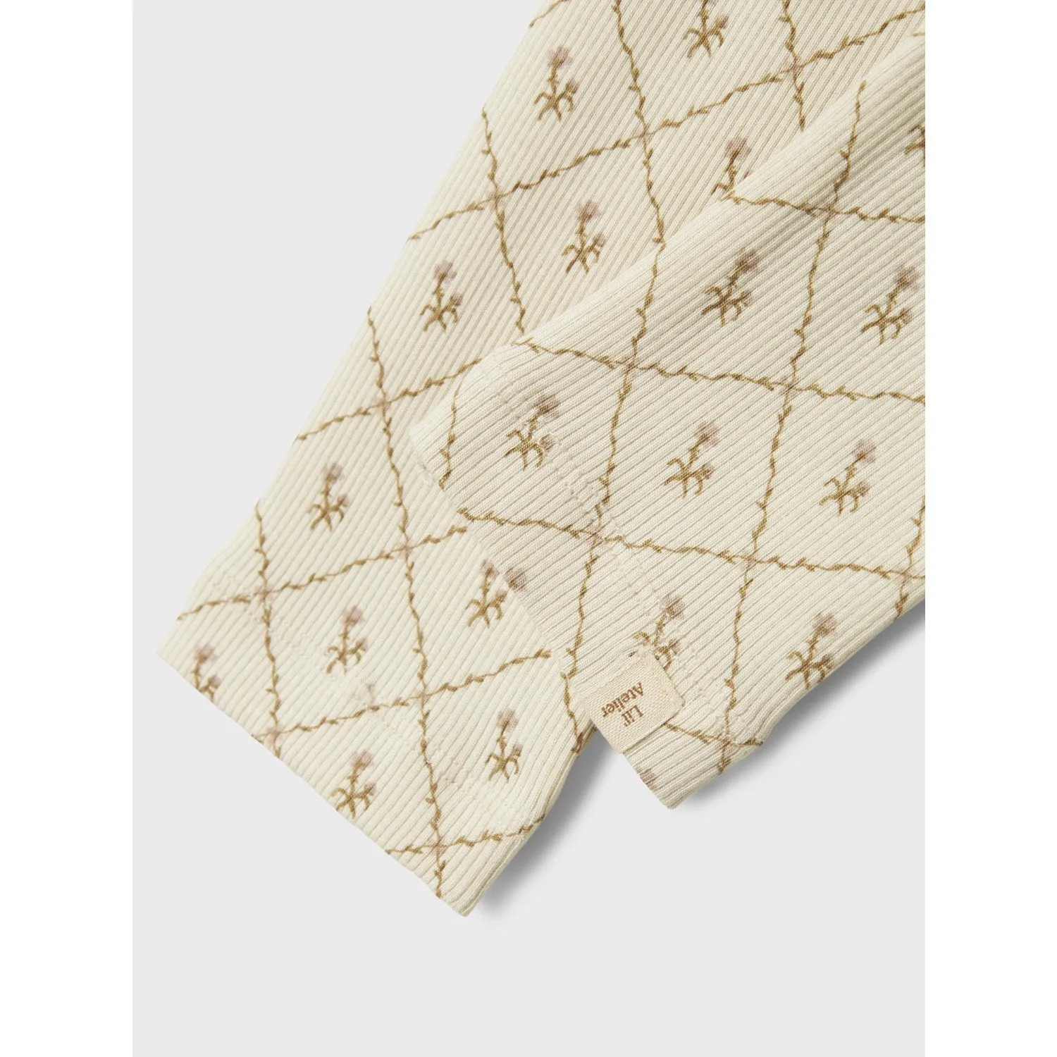 Lil'Atelier Turtledove Gago Kef Slim Leggings