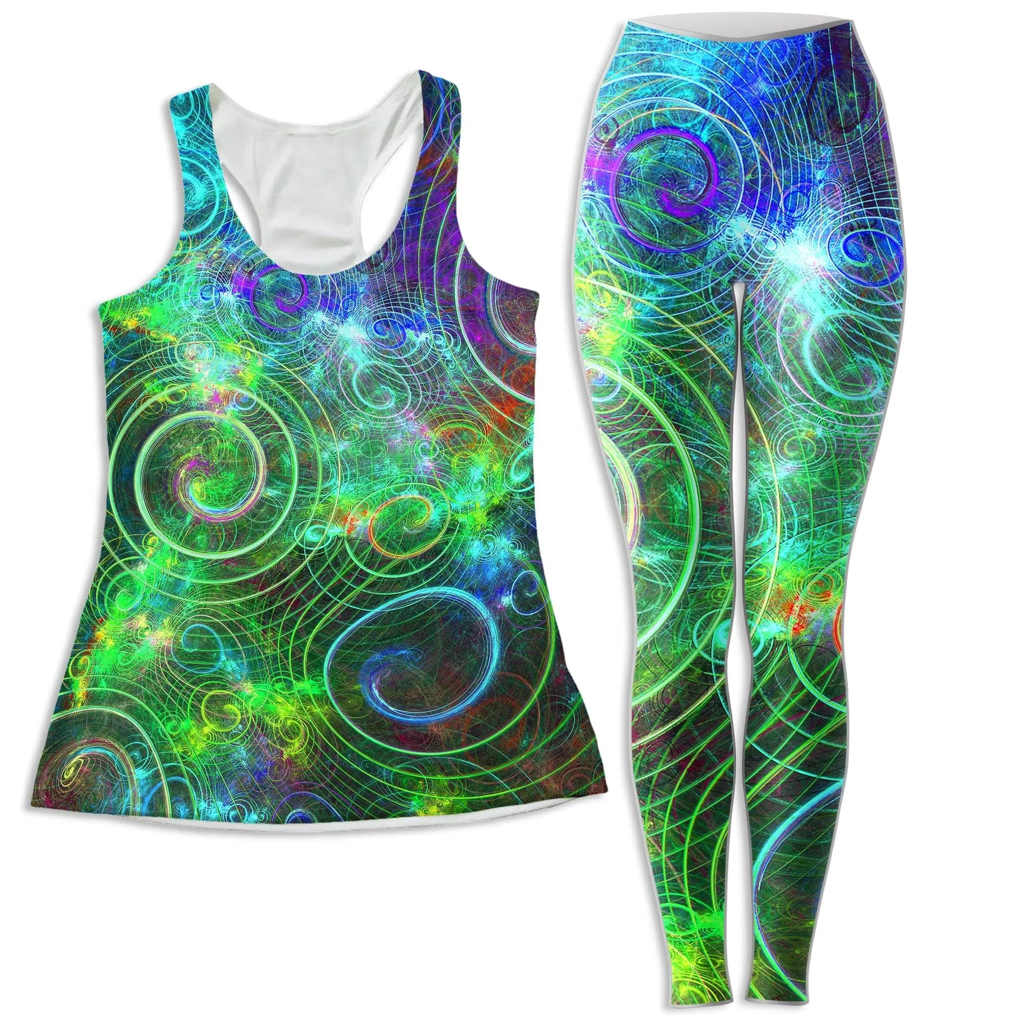 Mental Twist Women's Tank and Leggings Combo