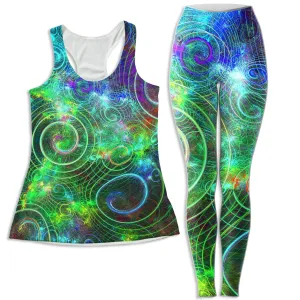 Mental Twist Women's Tank and Leggings Combo