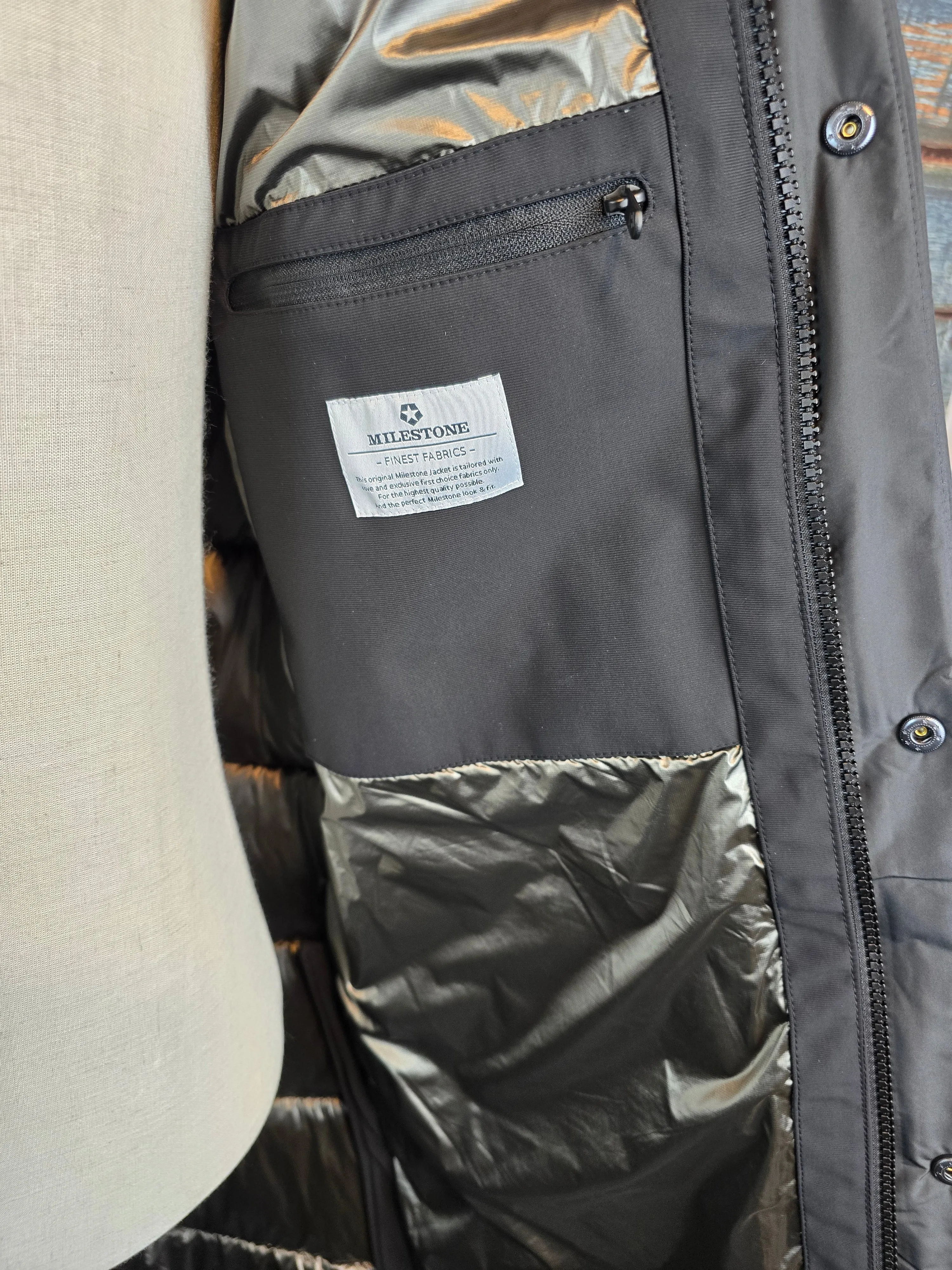 Milestone "Lorenz" Quilted Long Parka