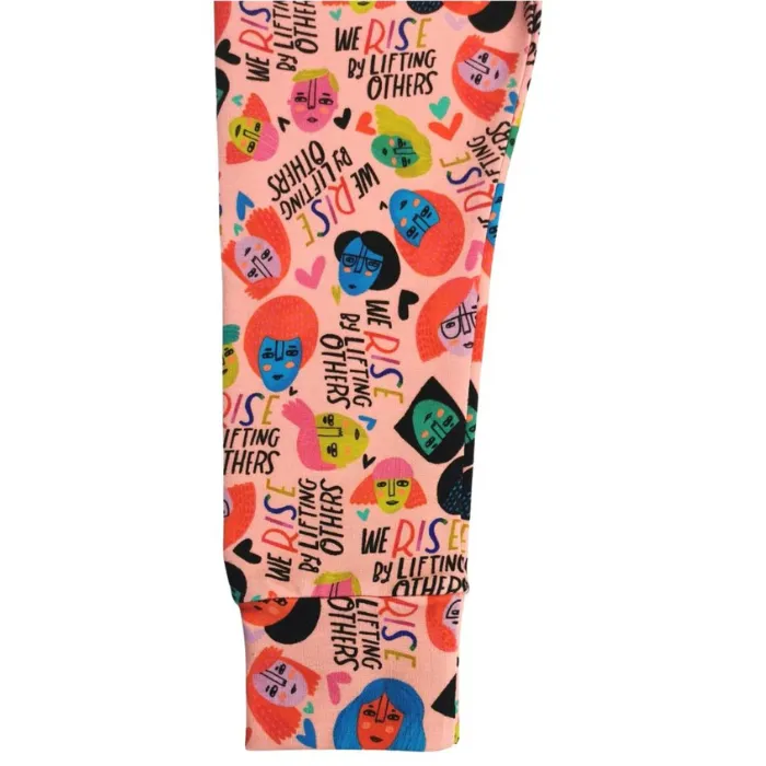 Organic Toddler Leggings - We Rise by Lifting Others
