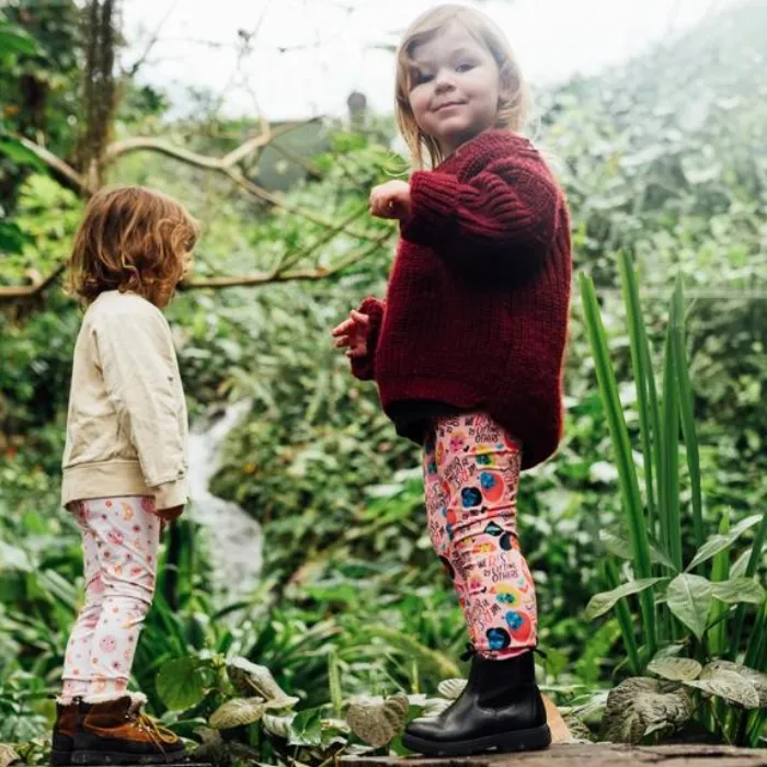 Organic Toddler Leggings - We Rise by Lifting Others