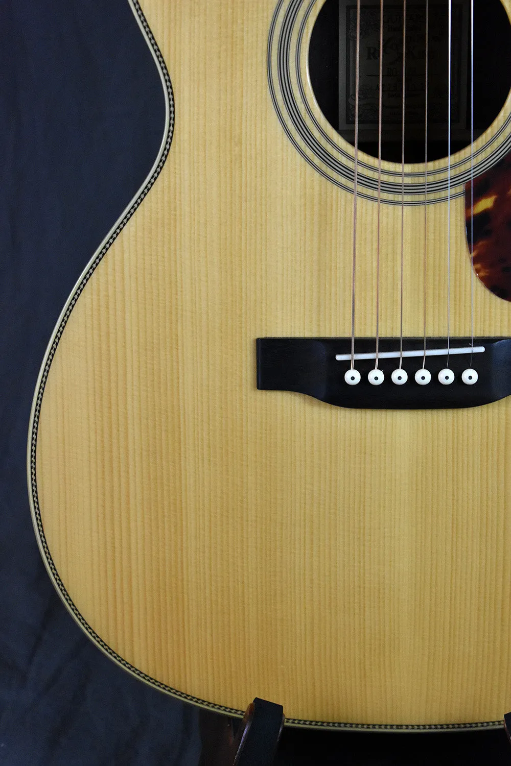 Recording King RO-328 All-Solid 000, Aged Adirondack/Rosewood