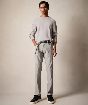 Slim Fit 5-Pocket Camelhair Pant in Graystone