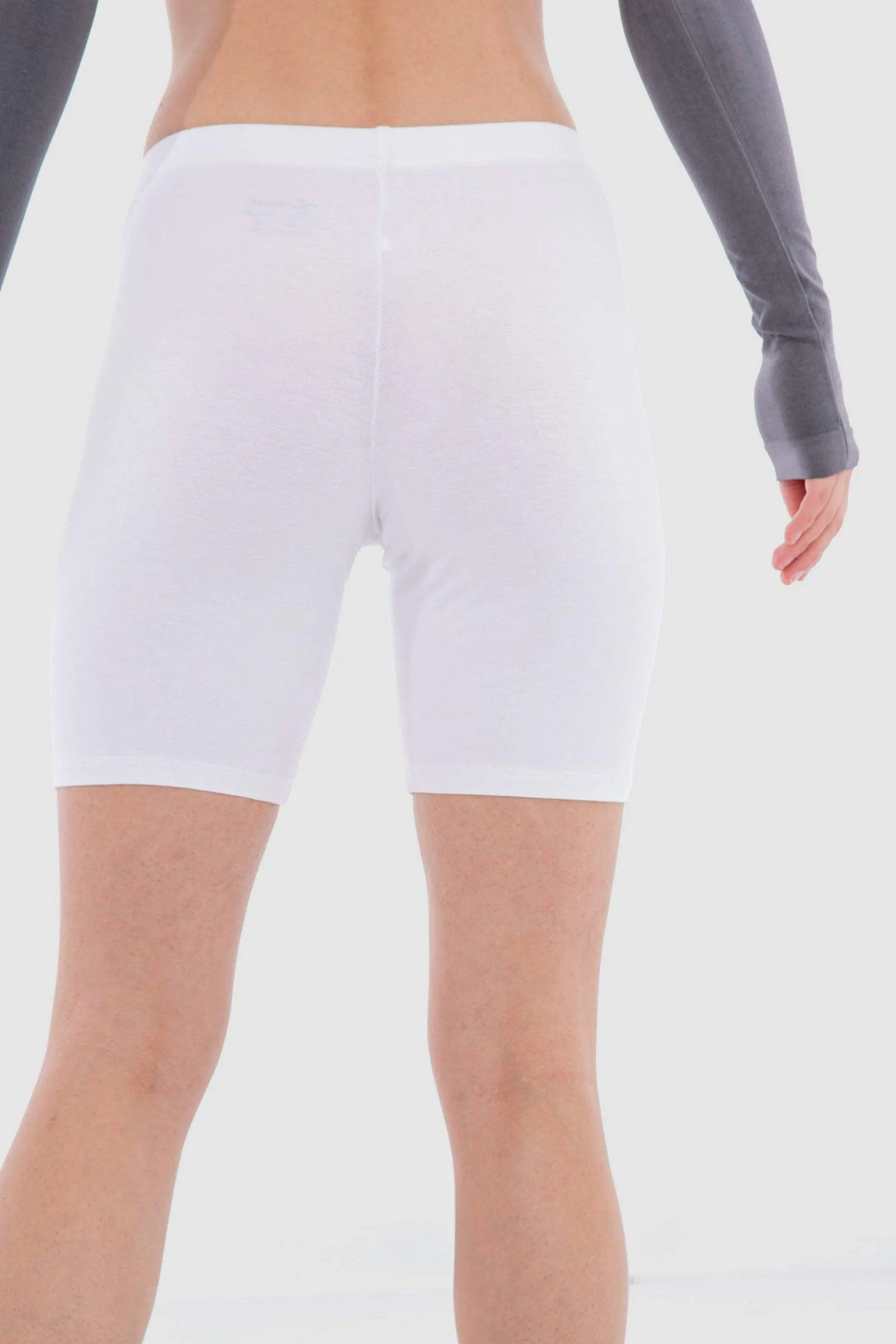 Slim Fit Cotton Leggings Short