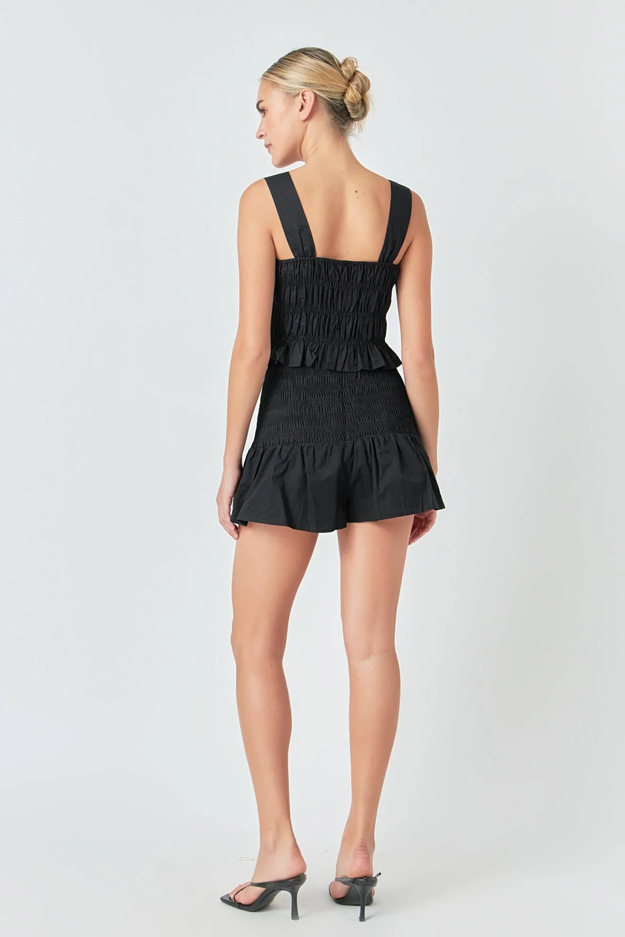 Smocked Shorts