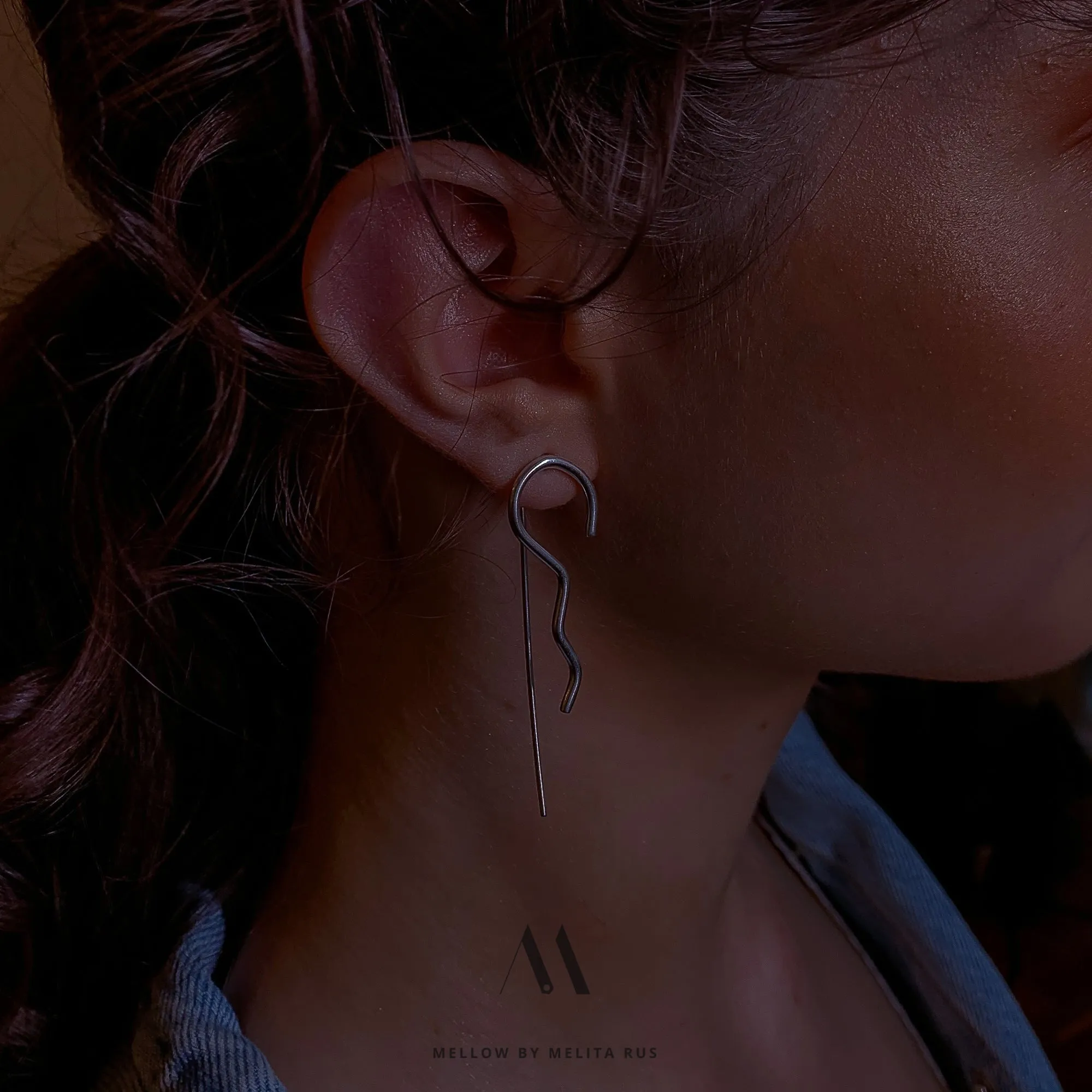 Sterling silver Statement Earrings E3/Si18