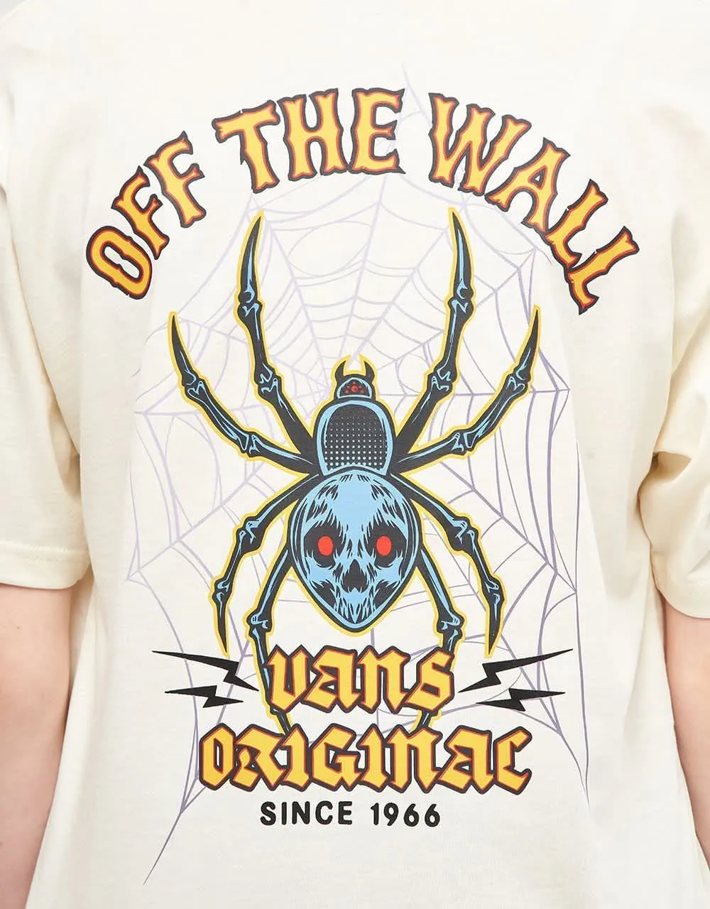 Vans Spidey Classic T-Shirt - Marshmallow