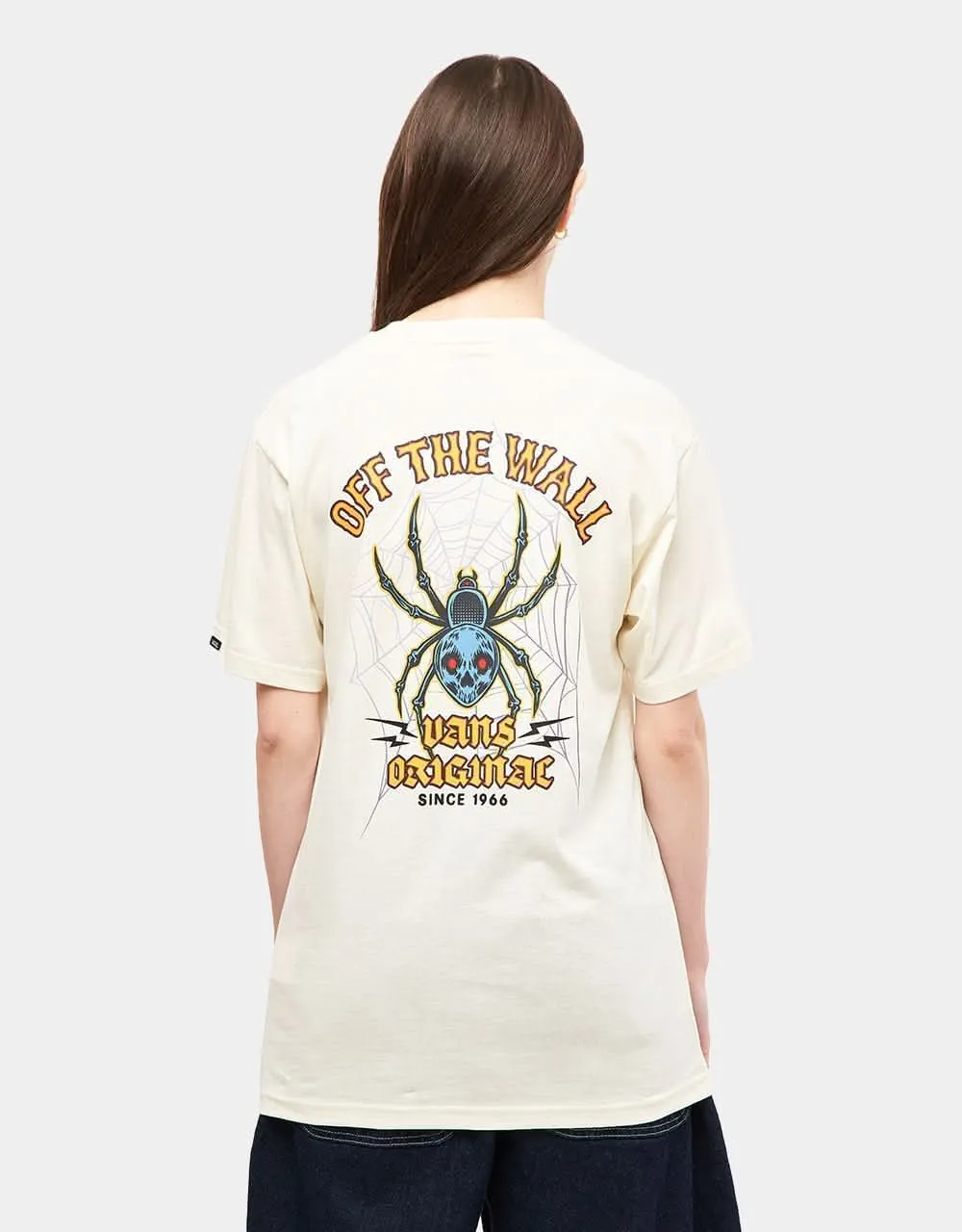Vans Spidey Classic T-Shirt - Marshmallow