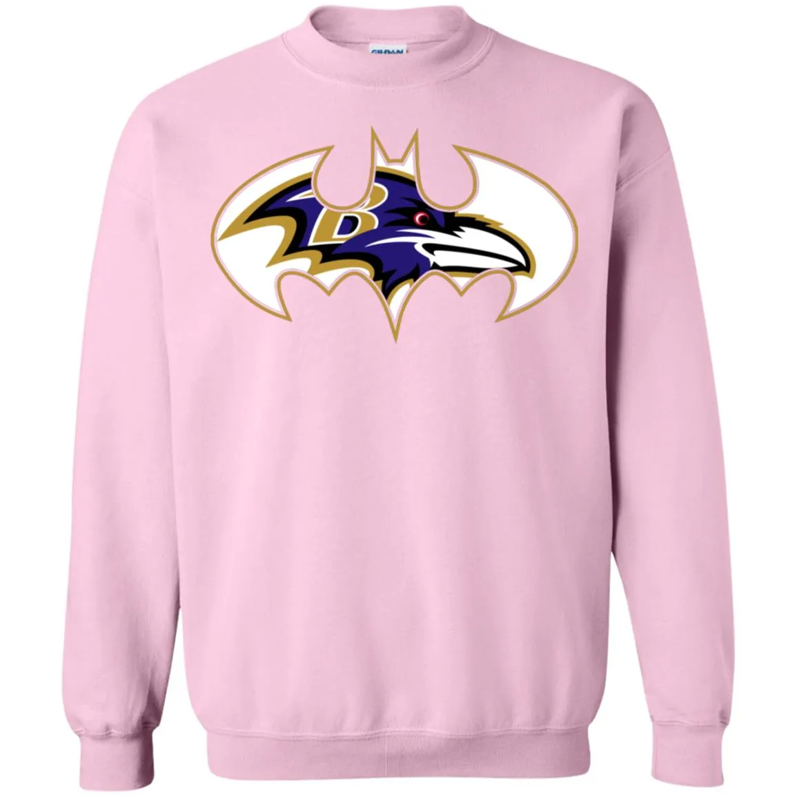 We Are The Baltimore Ravens Batman Nfl Mashup Crewneck Pullover Sweatshirt