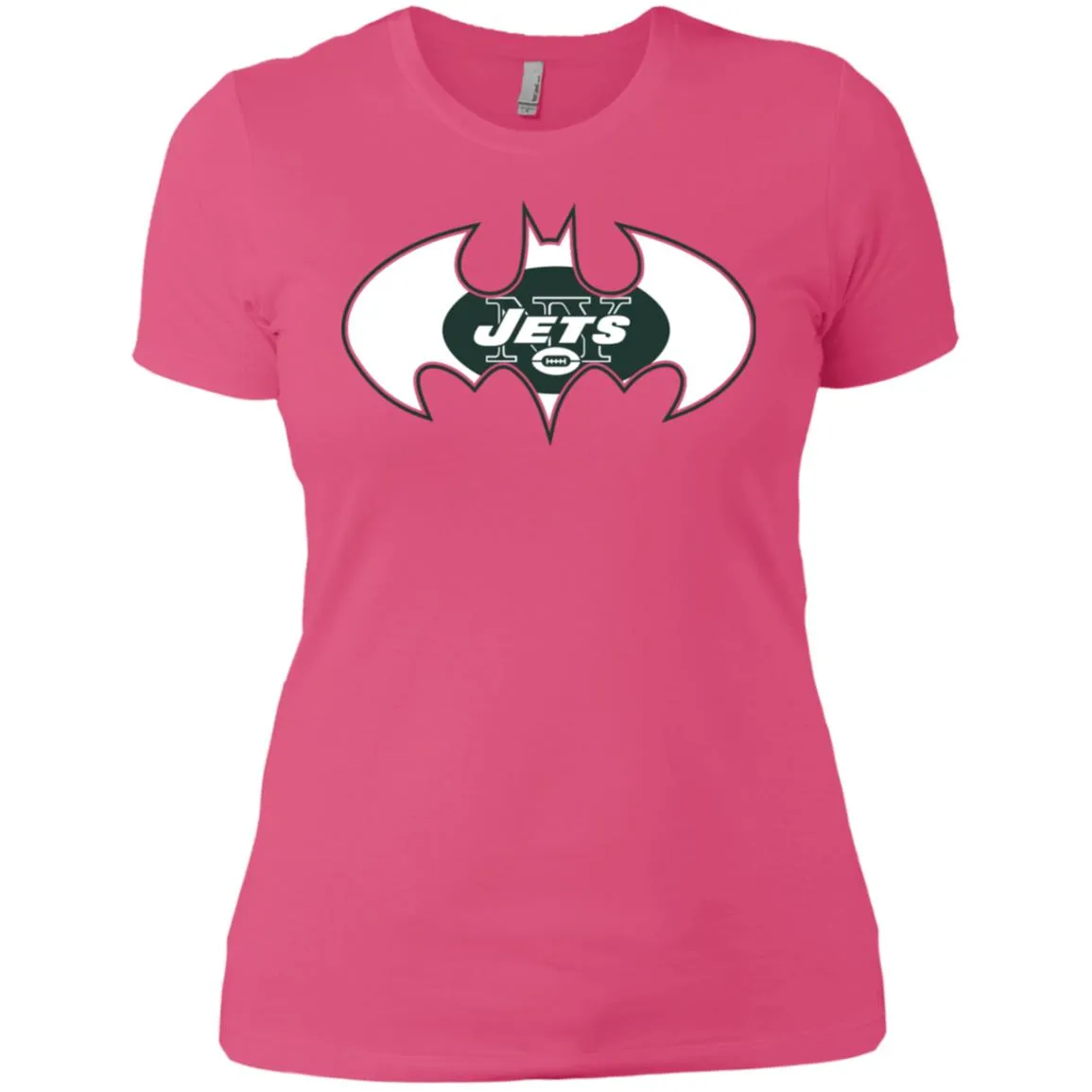 We Are The New York Jets Batman Nfl Mashup Women Cotton T-Shirt