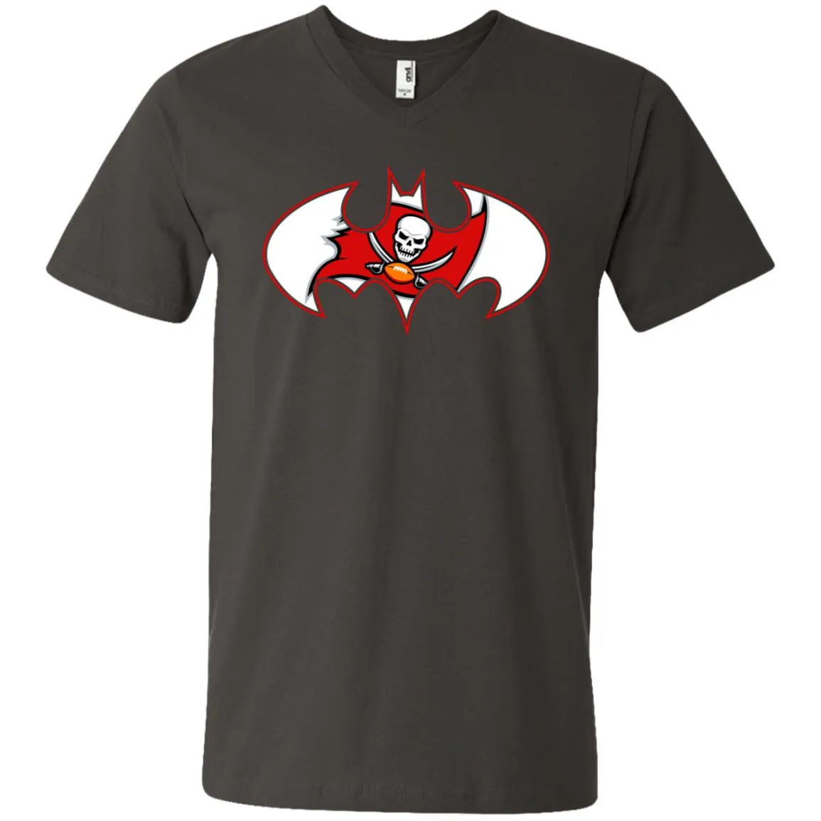 We Are The Tampa Bay Buccaneers Batman Nfl Mashup Men V-Neck T-Shirt