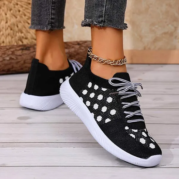 Women's Casual Lace-Up Front Sneakers 29218861C